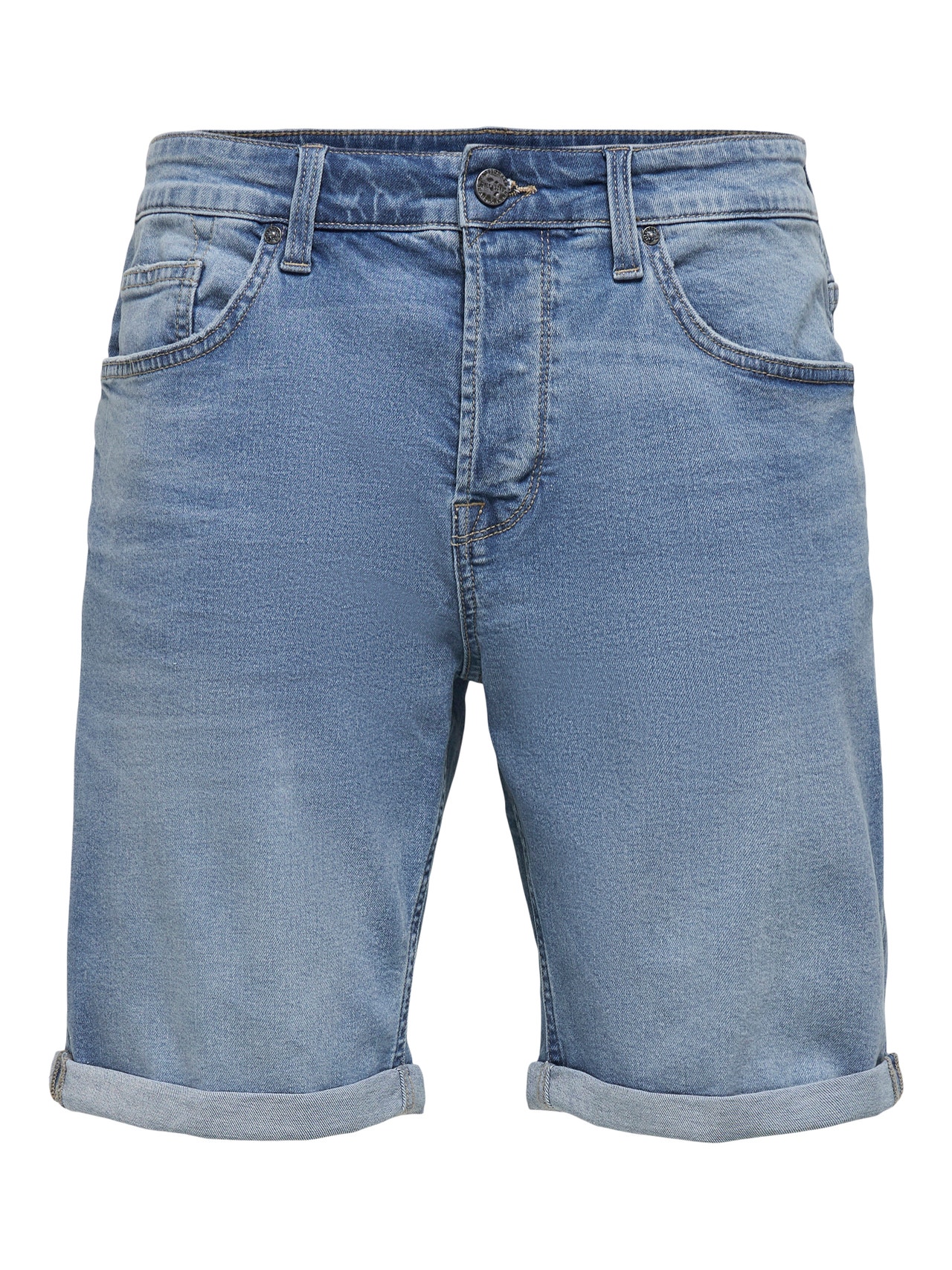 ONLY & SONS Shorts -Blue Denim - 22020786