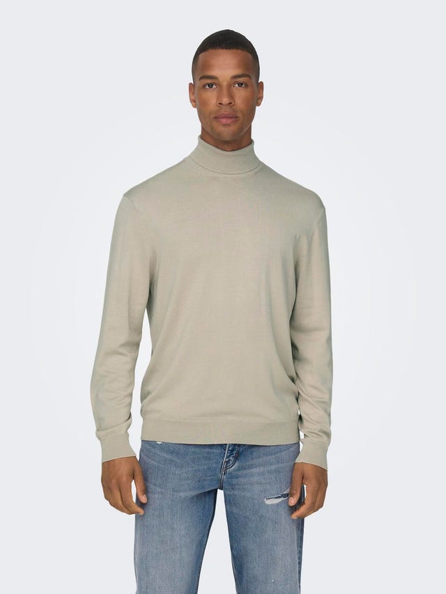 ONLY & SONS Roll neck Pullover - 22020879