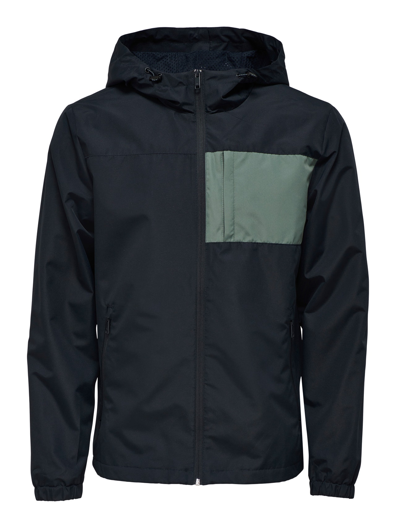 ONLY & SONS Hodded jacket -Dark Navy - 22020903