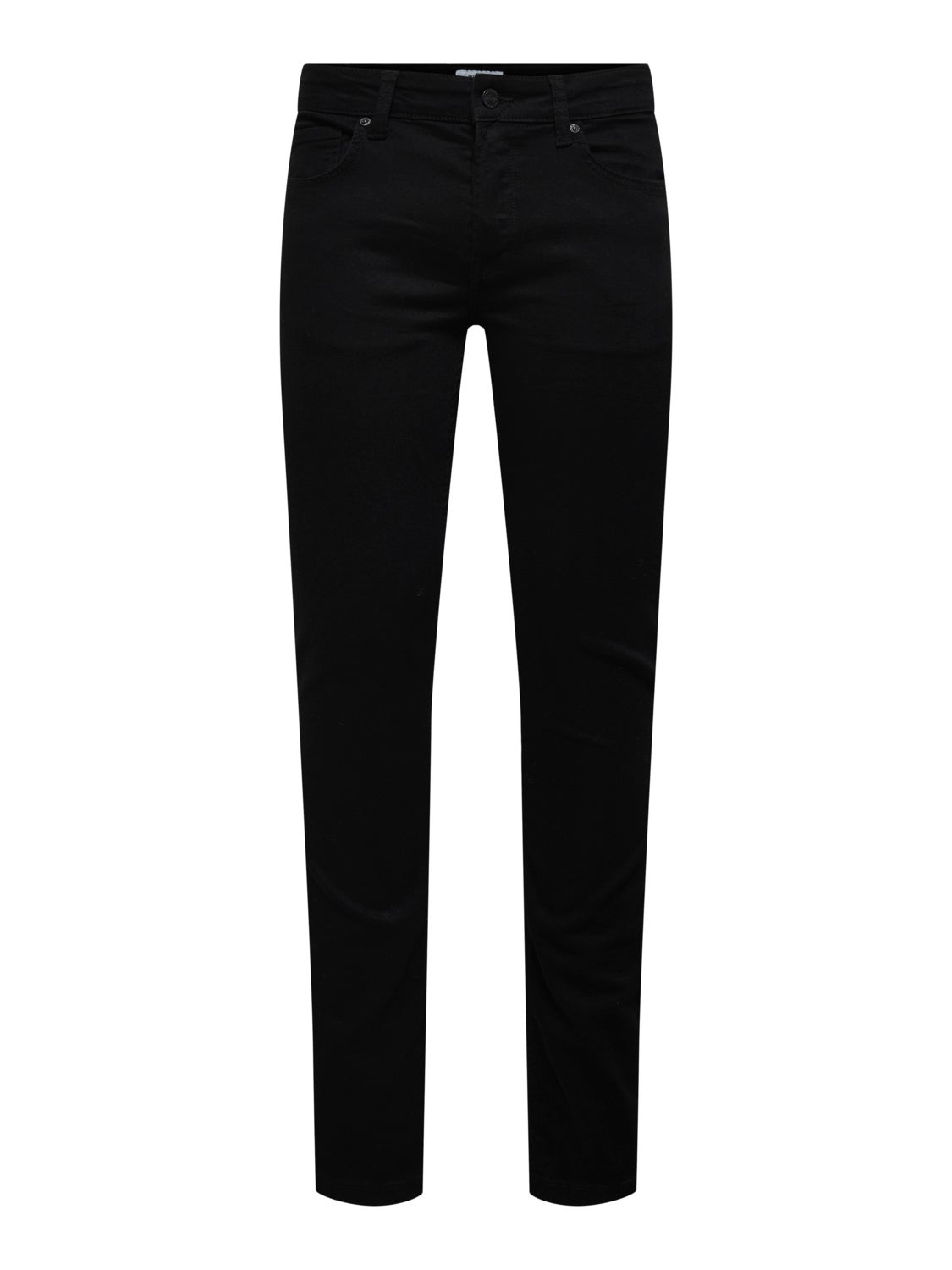 black skinny chinos women's