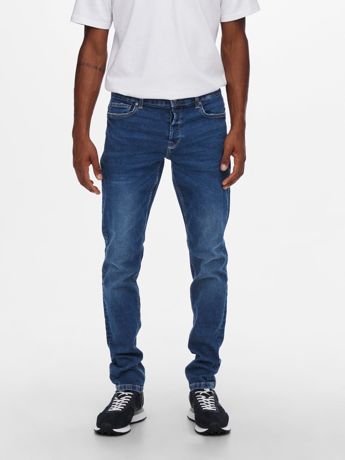 only and sons slim tapered jeans