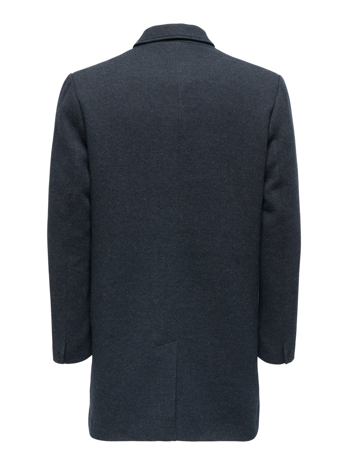 ONLY & SONS Solid color coat -Night Sky - 22020970
