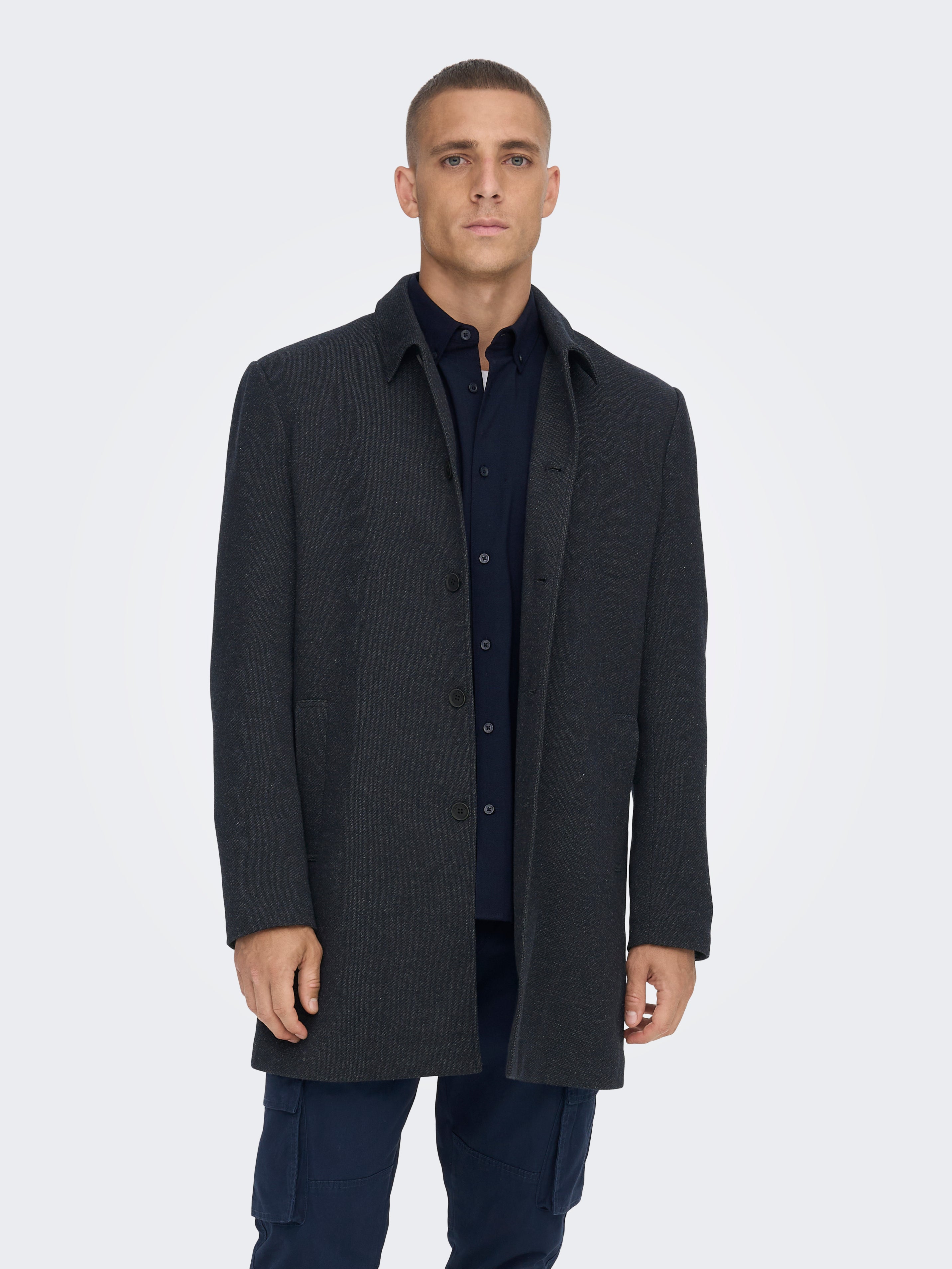 ONSADAM Manteau Dark Blue ONLY SONS