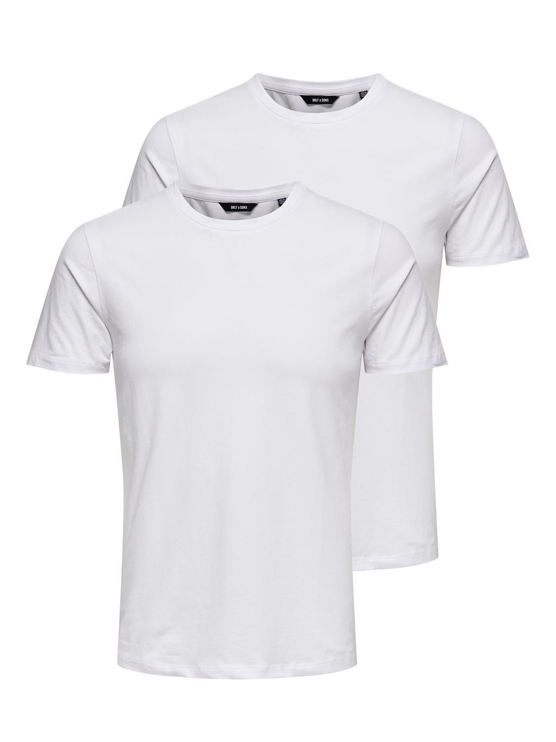 Athletic fit white hot sale t shirts