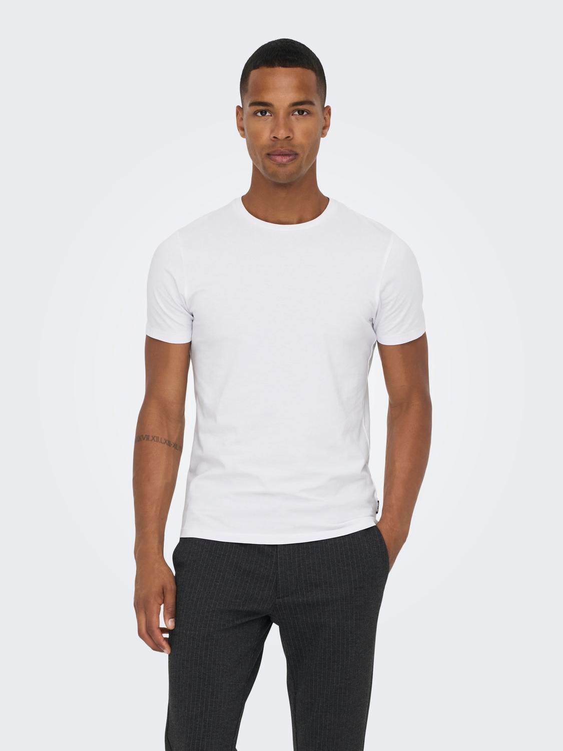 Slim fit clearance t shirt mens