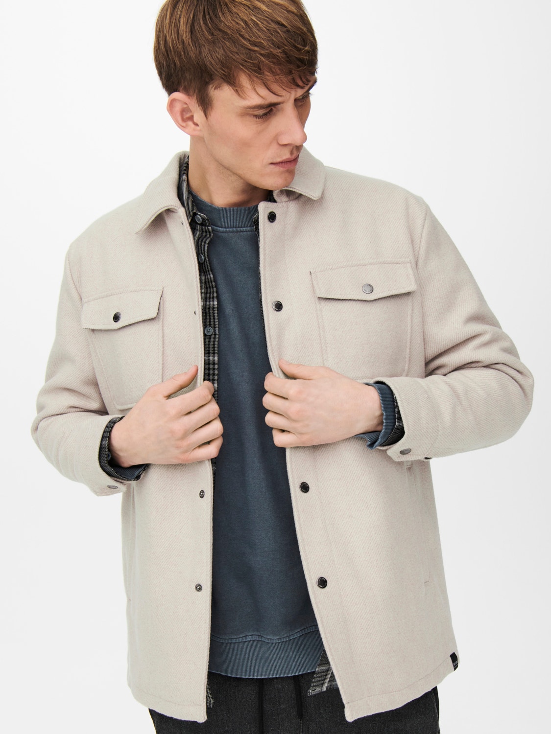 ONLY & SONS Jacket -Pelican - 22021183