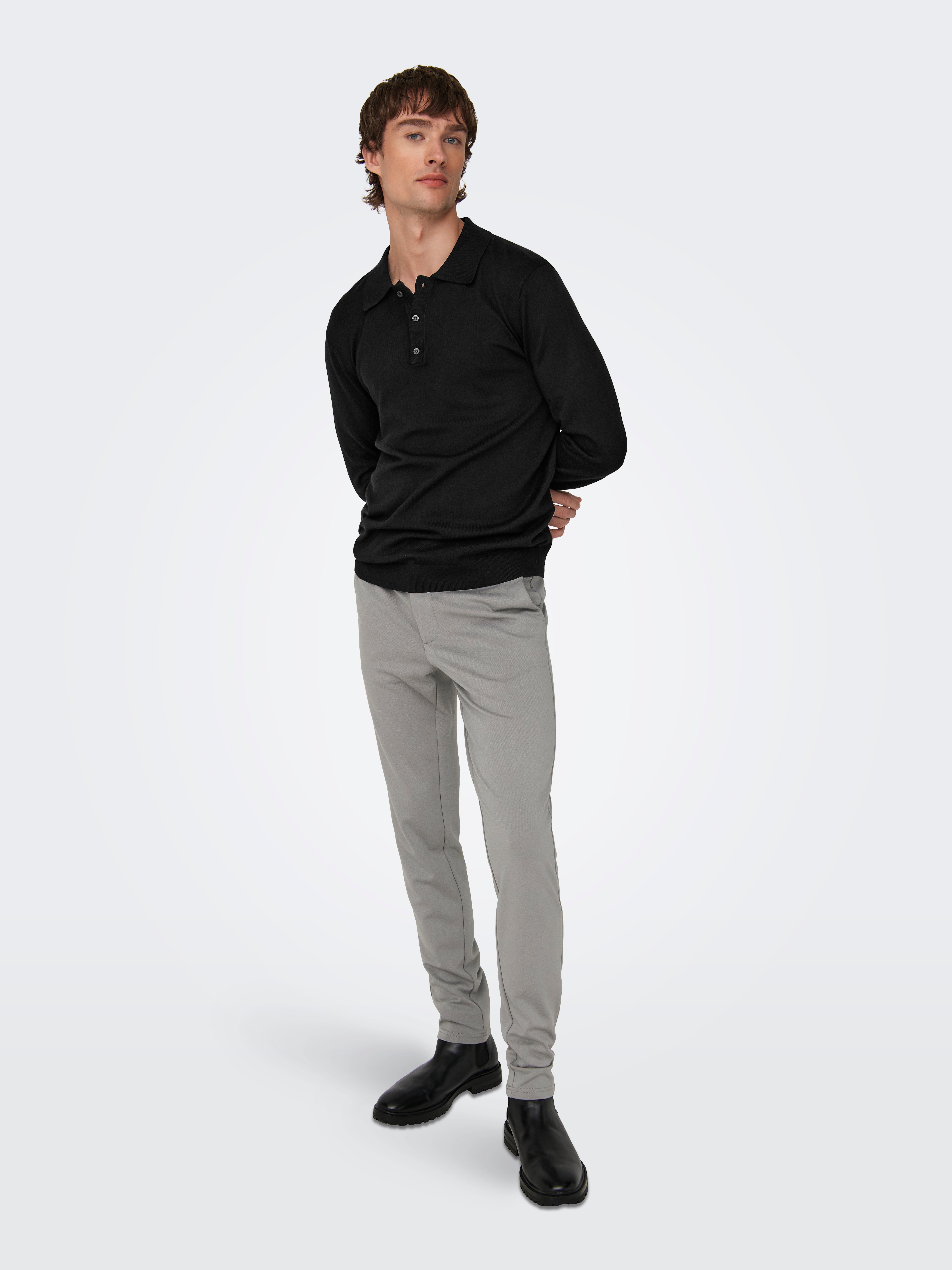ONSWYLER Pullover | Black | ONLY & SONS®