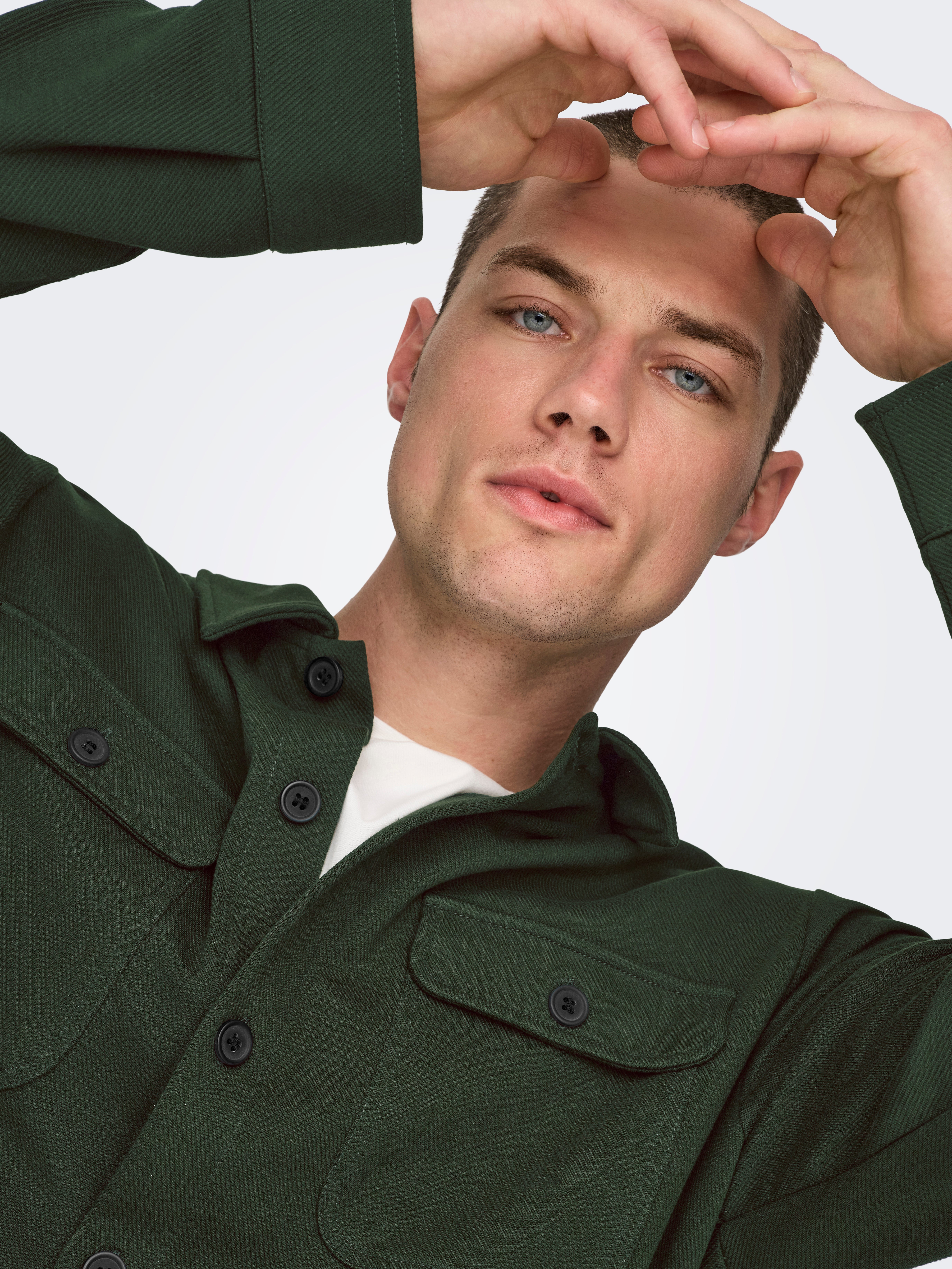 ONSNEWKODYL Shirt | Dark Green | ONLY & SONS®
