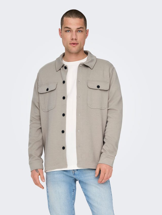ONLY & SONS Regular fit Overhemd kraag Overhemd - 22021279