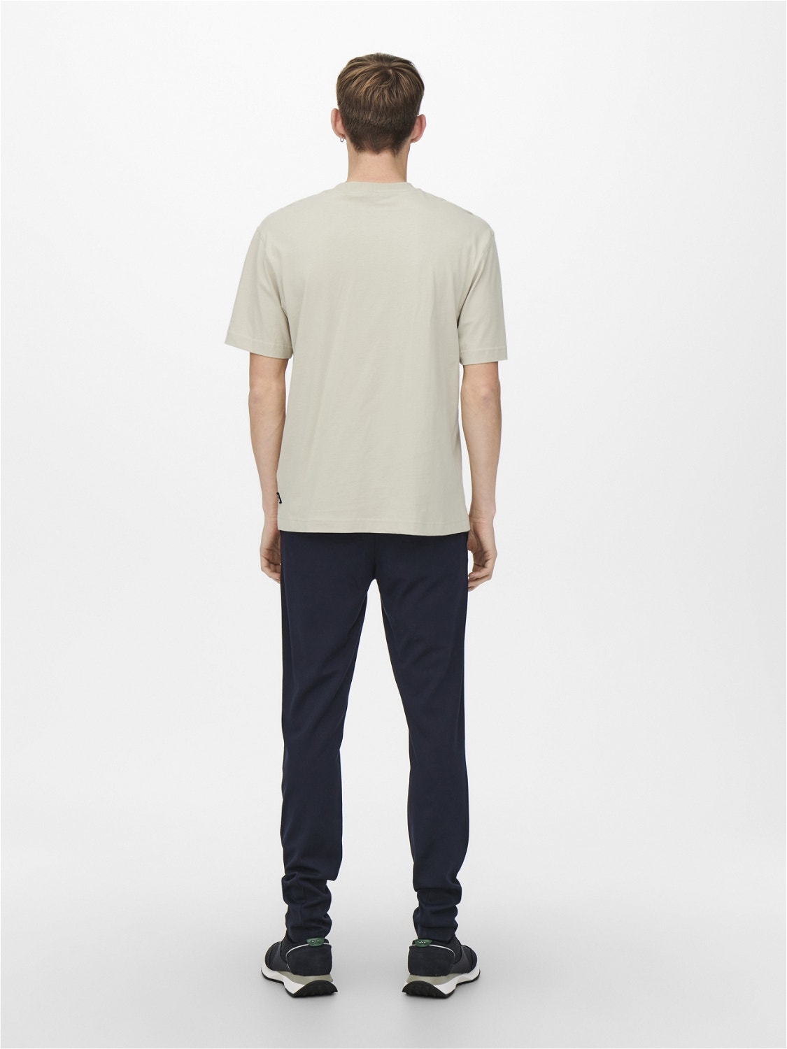 ONLY & SONS Relaxed Fit O-hals T-skjorte -Pelican - 22021324