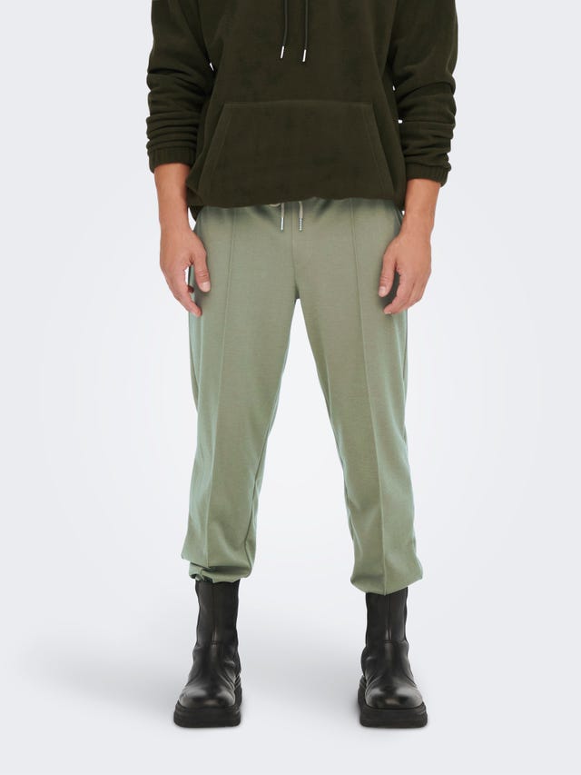 ONLY & SONS sweatpant with mid waist - 22021337