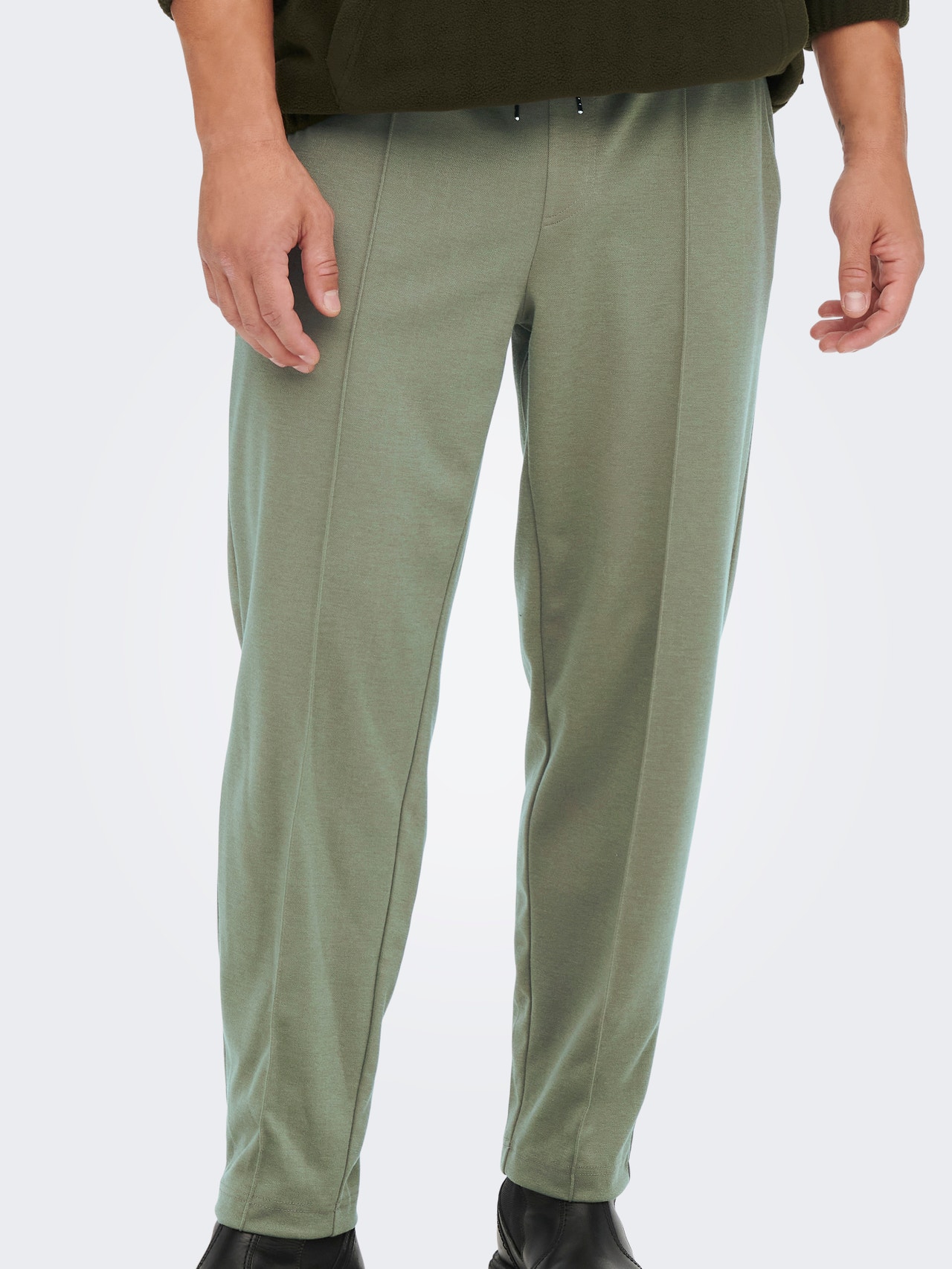 ONLY & SONS sweatpant with mid waist -Fallen Rock - 22021337