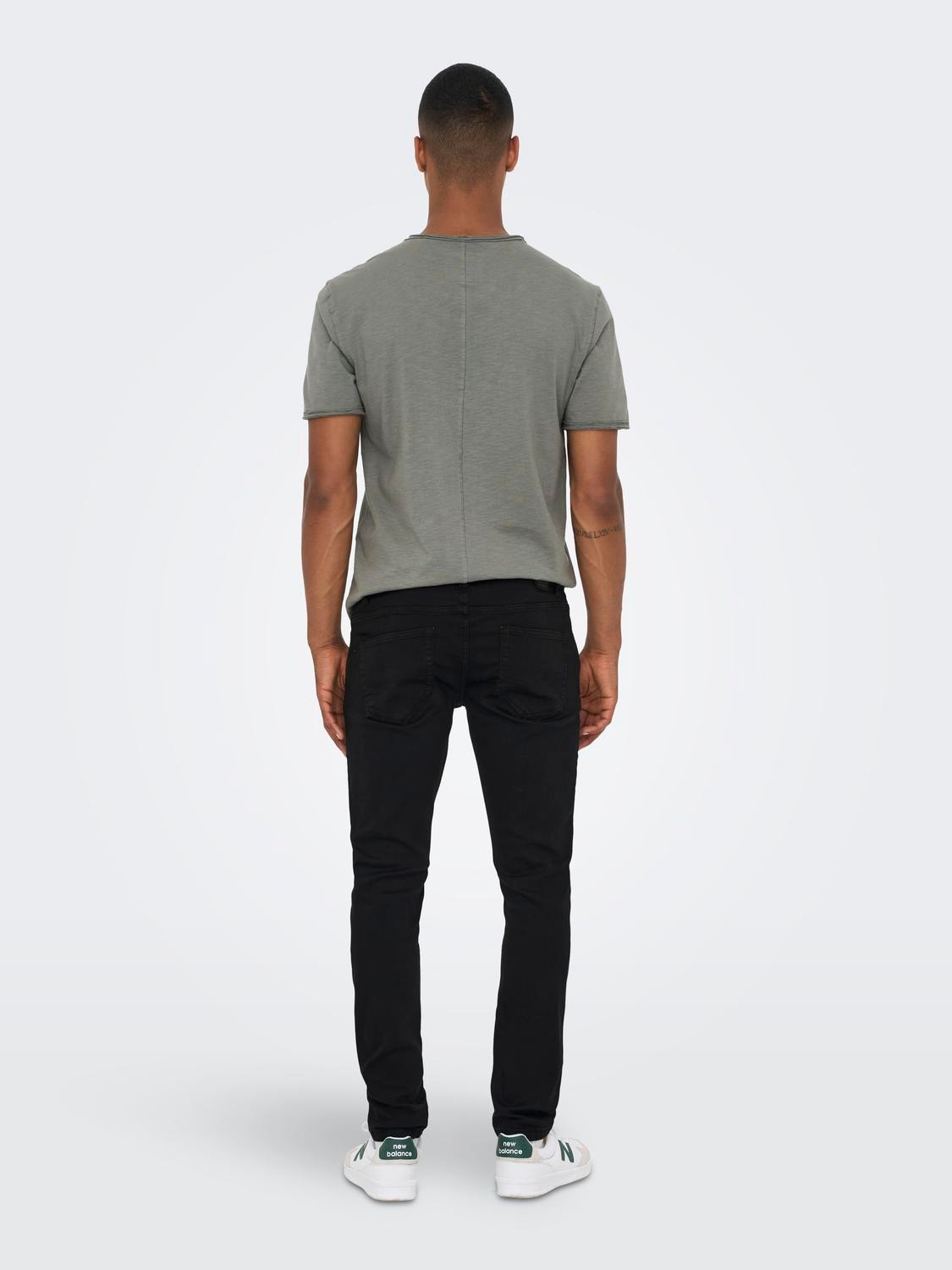 ONLY & SONS Jeans Slim Fit -Black Denim - 22021418