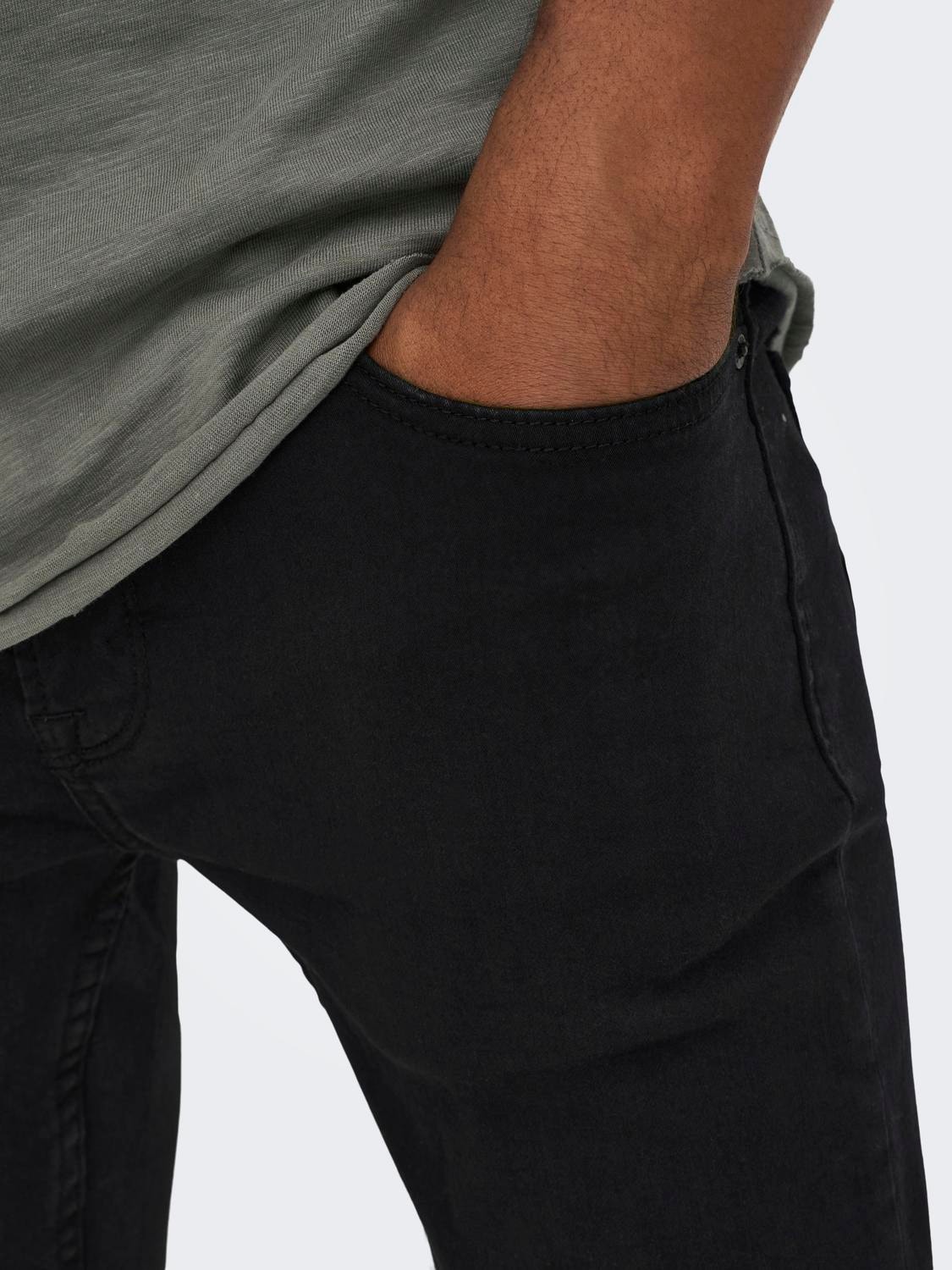 ONLY & SONS Jeans Slim Fit -Black Denim - 22021418