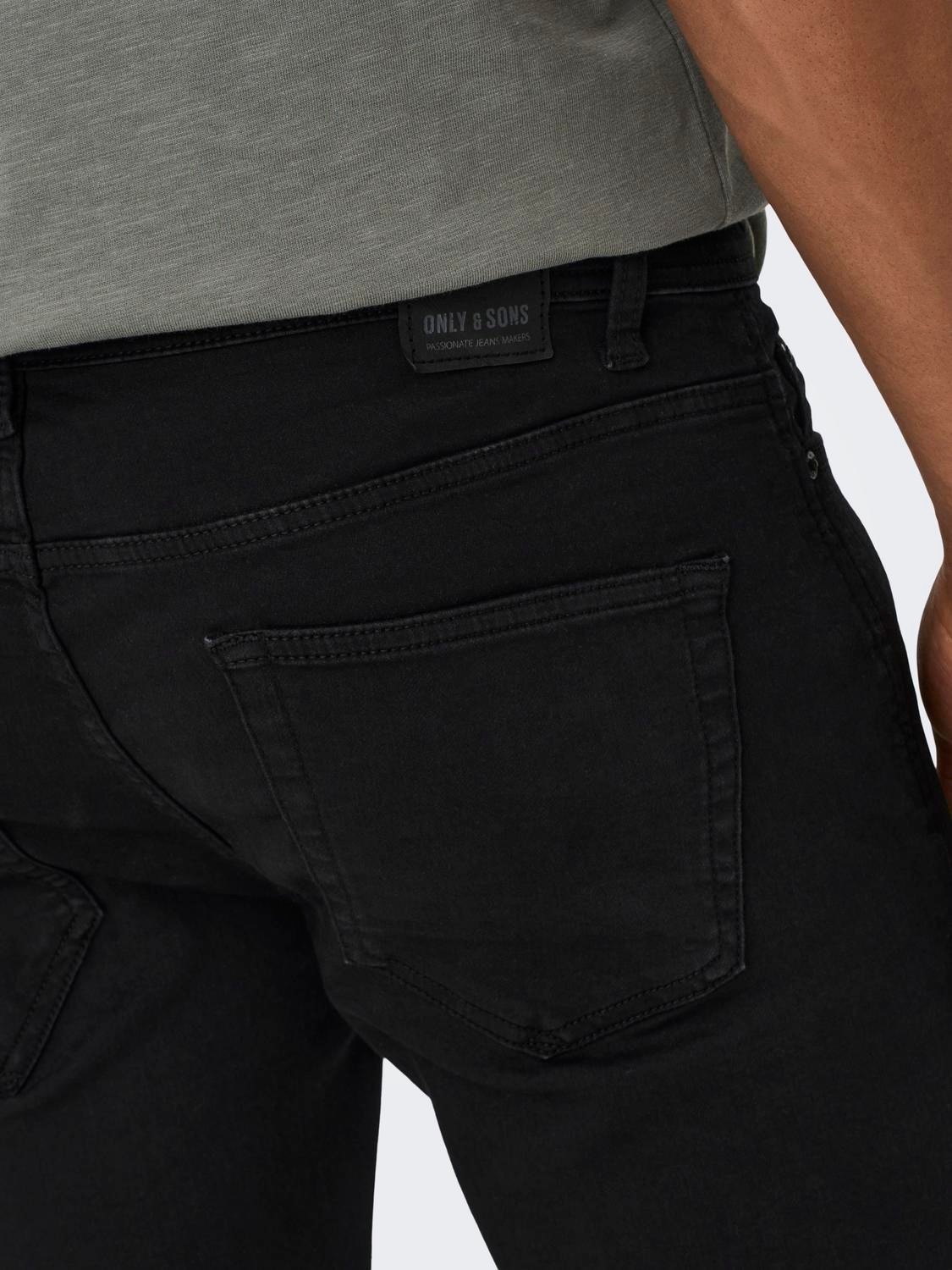 ONLY & SONS Slim Fit Jeans -Black Denim - 22021418
