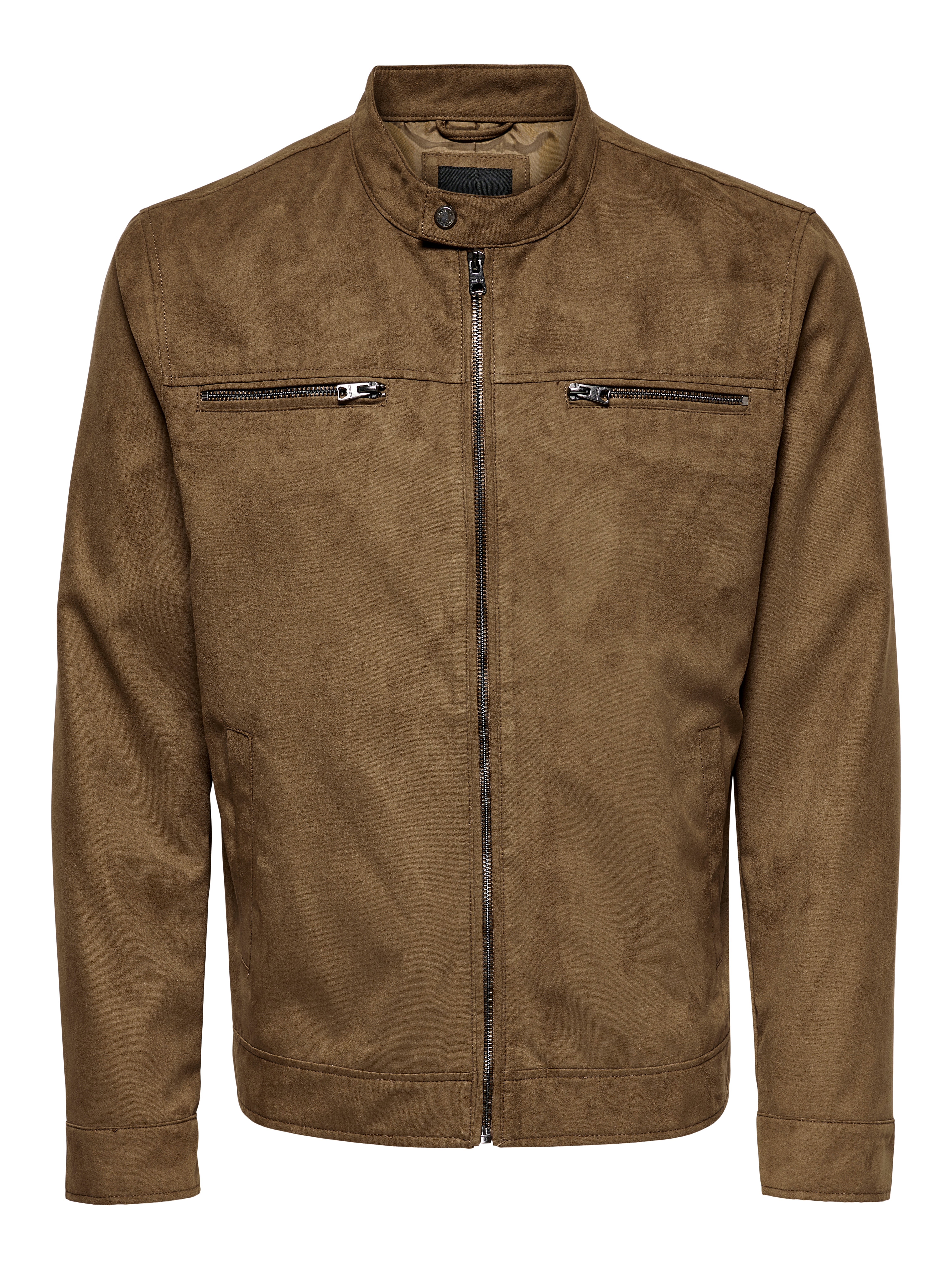 suede light jacket