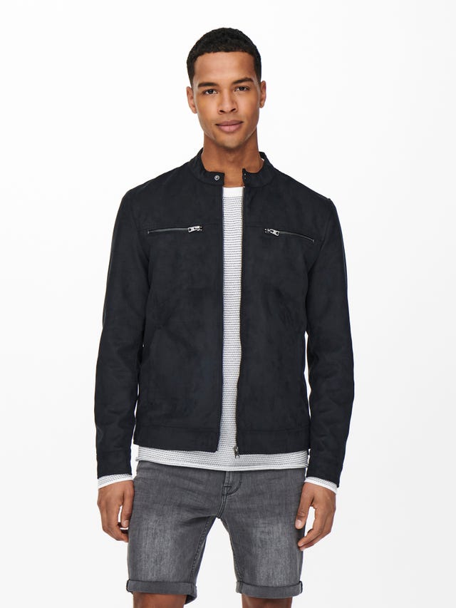 ONLY & SONS Faux suede jacket - 22021446