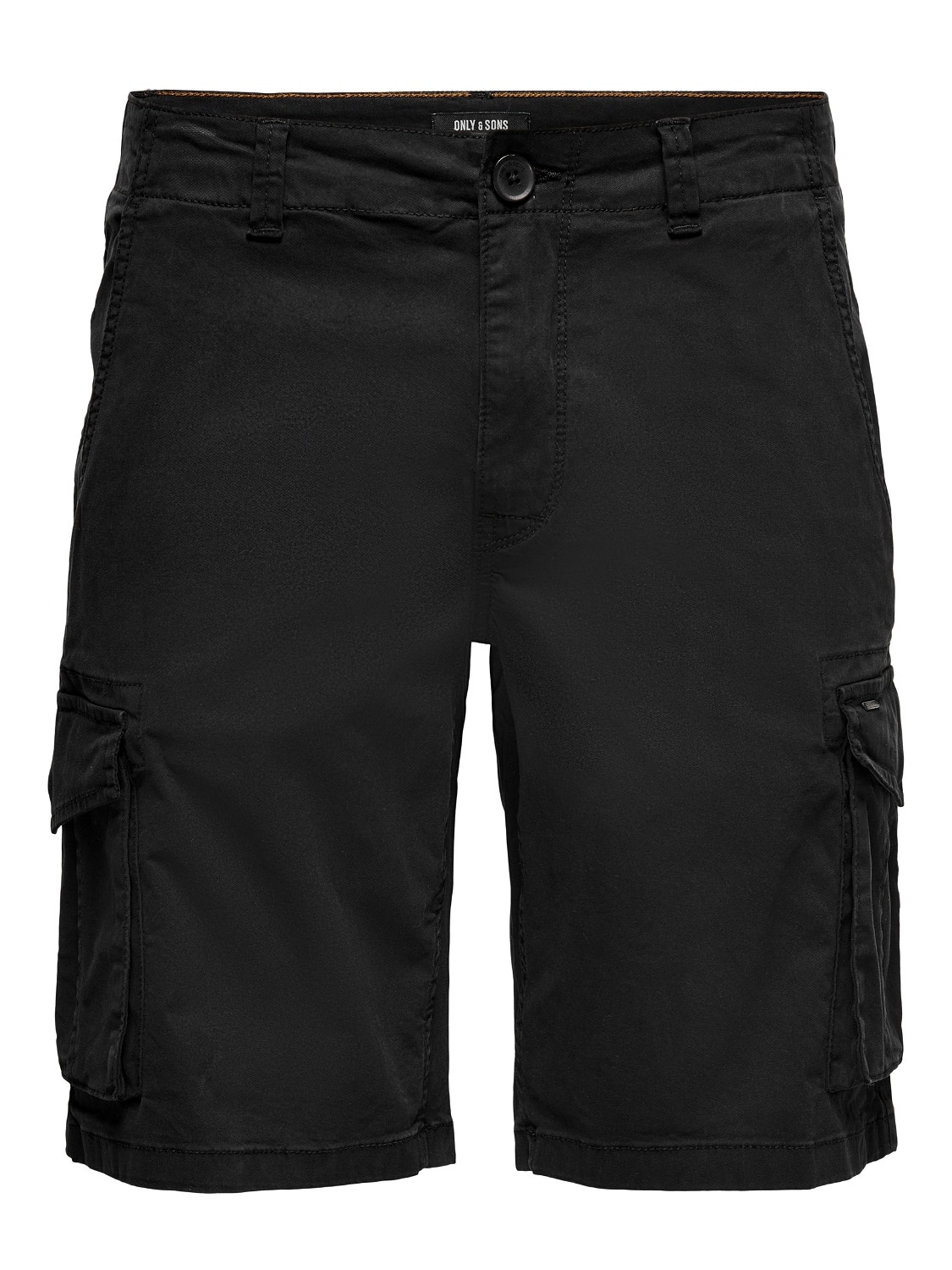 ONLY & SONS Normal passform Cargoshorts -Black - 22021459