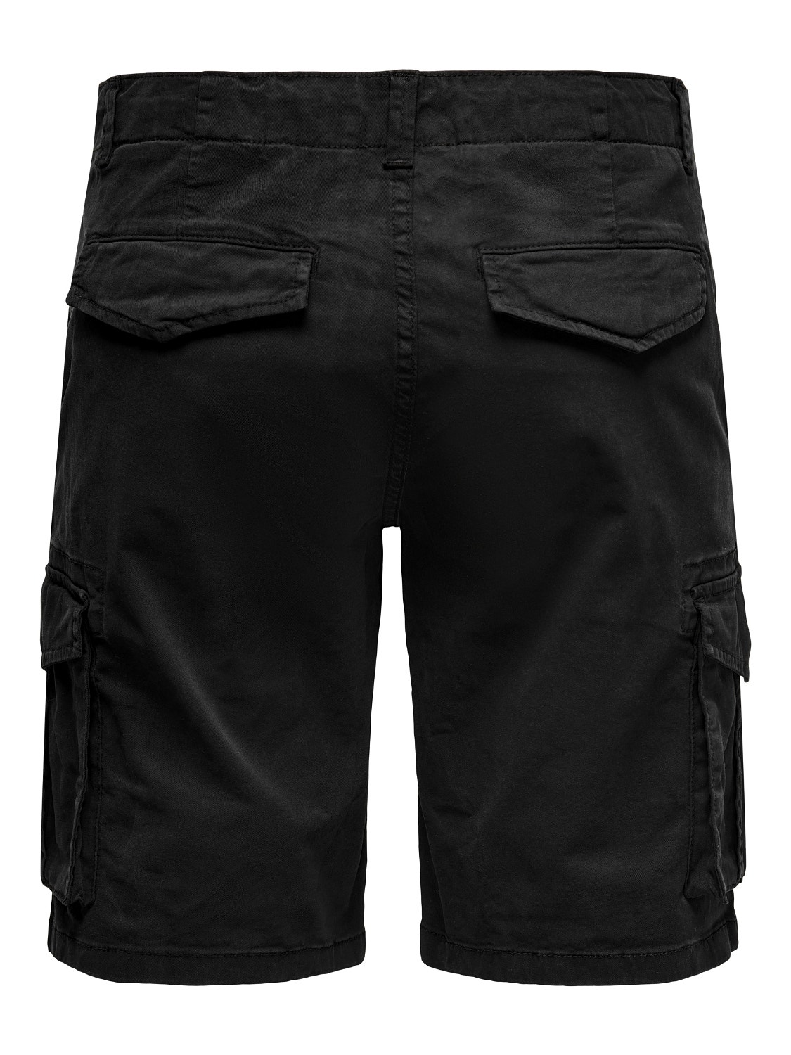 ONLY & SONS Regular Fit Cargo Shorts -Black - 22021459