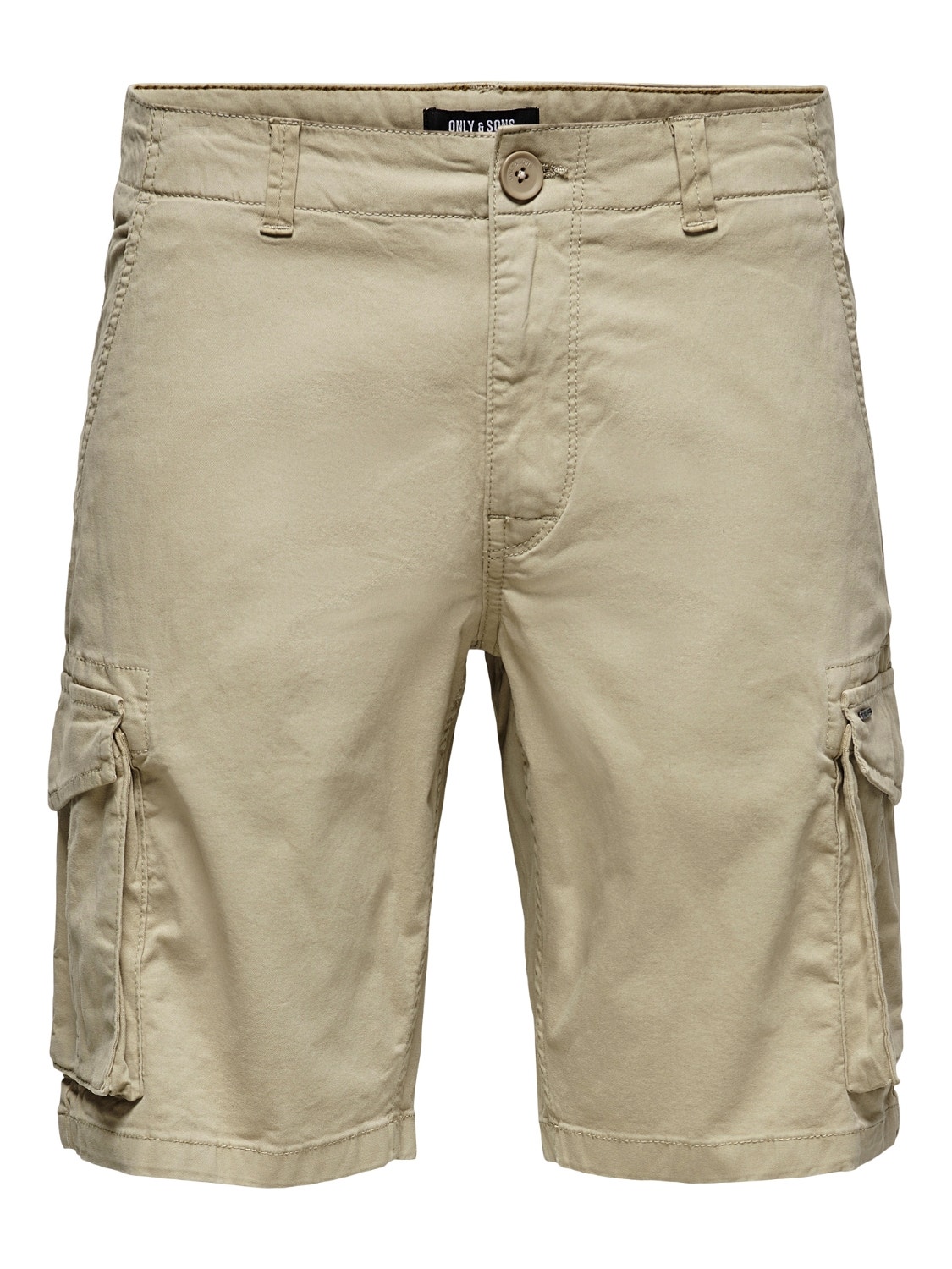 ONLY & SONS Regular Fit Cargo Shorts -Chinchilla - 22021459