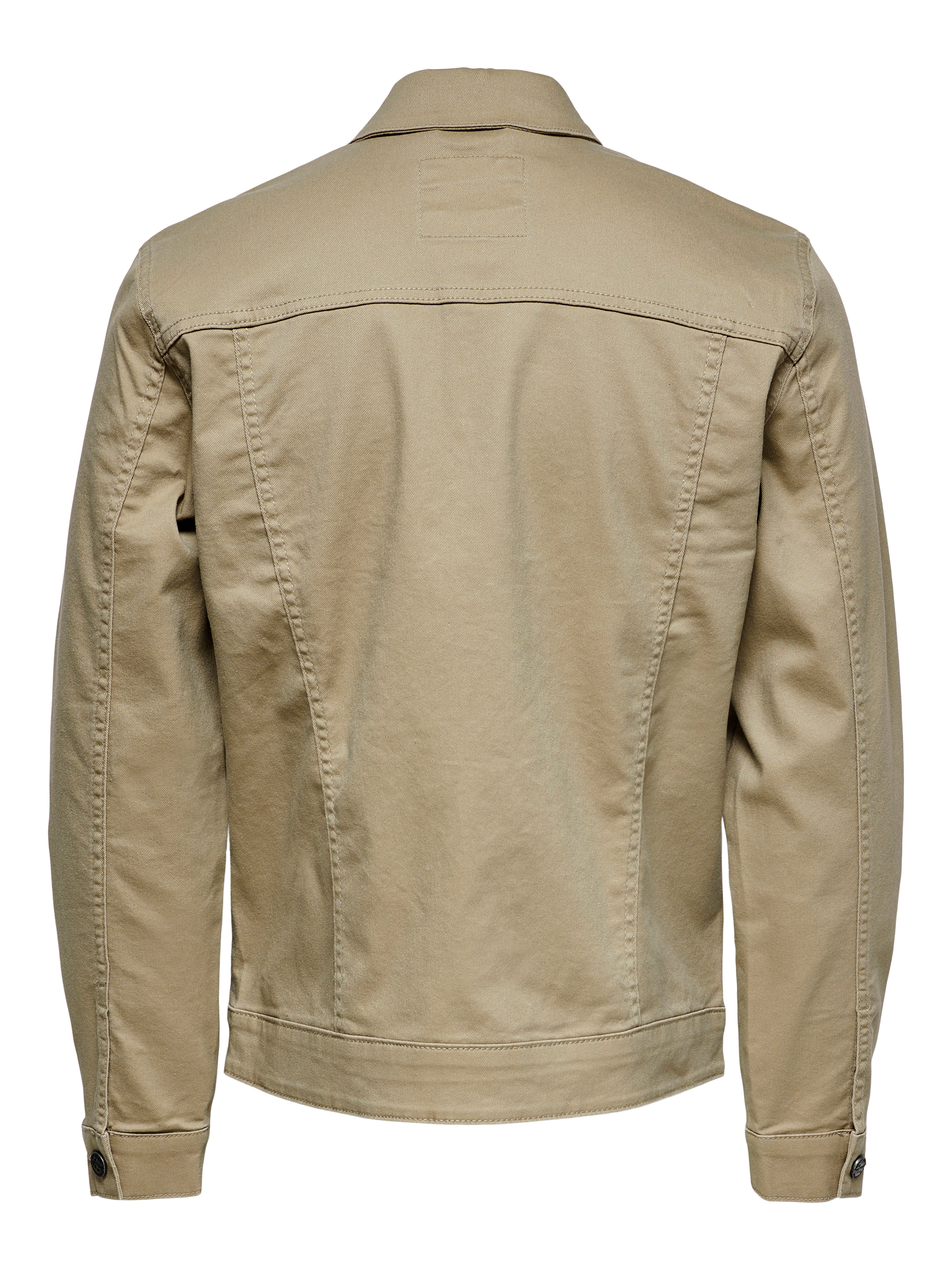 grey twill jacket