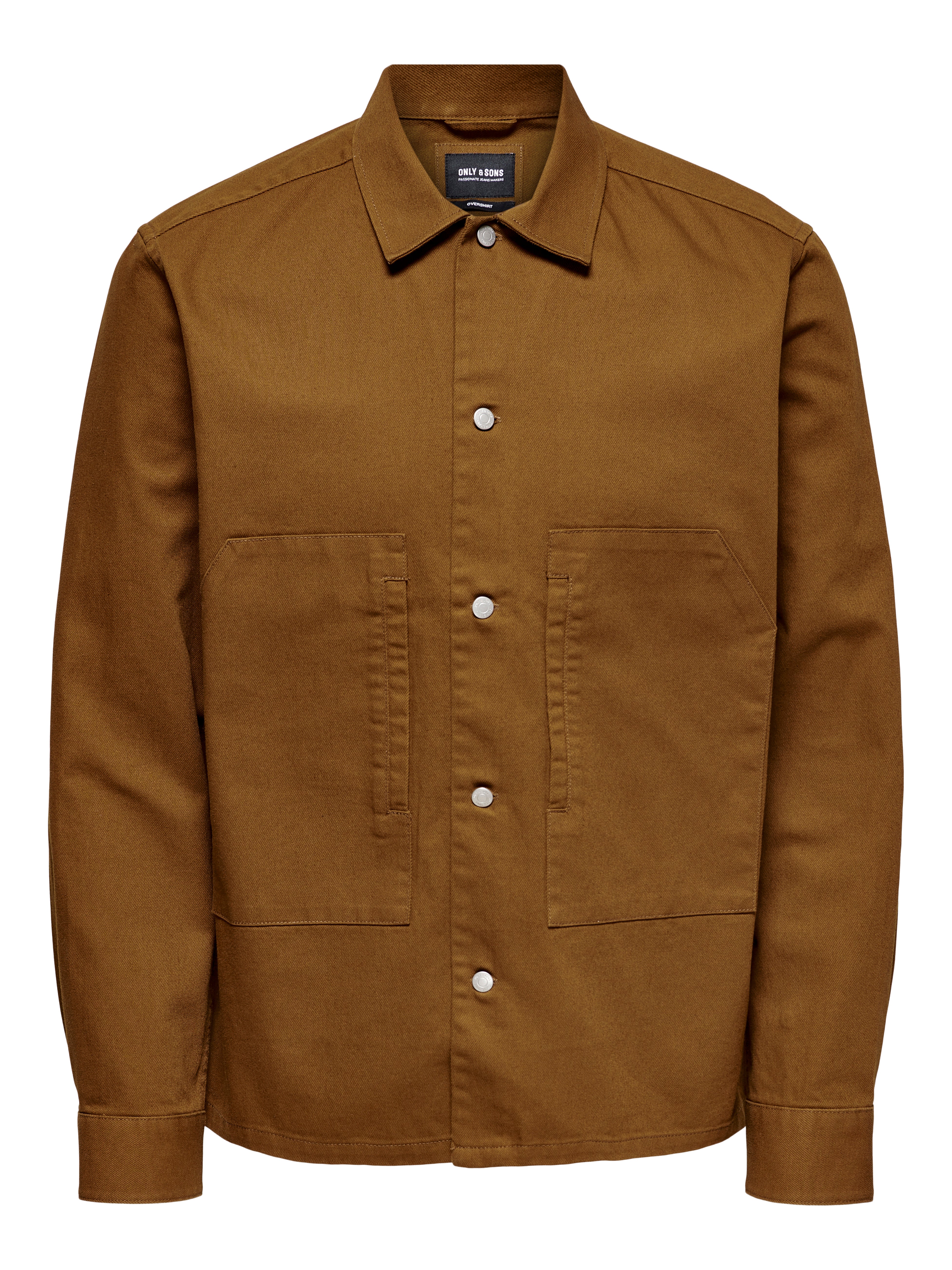 Dry cotton workwear Overshirt | Dark 
