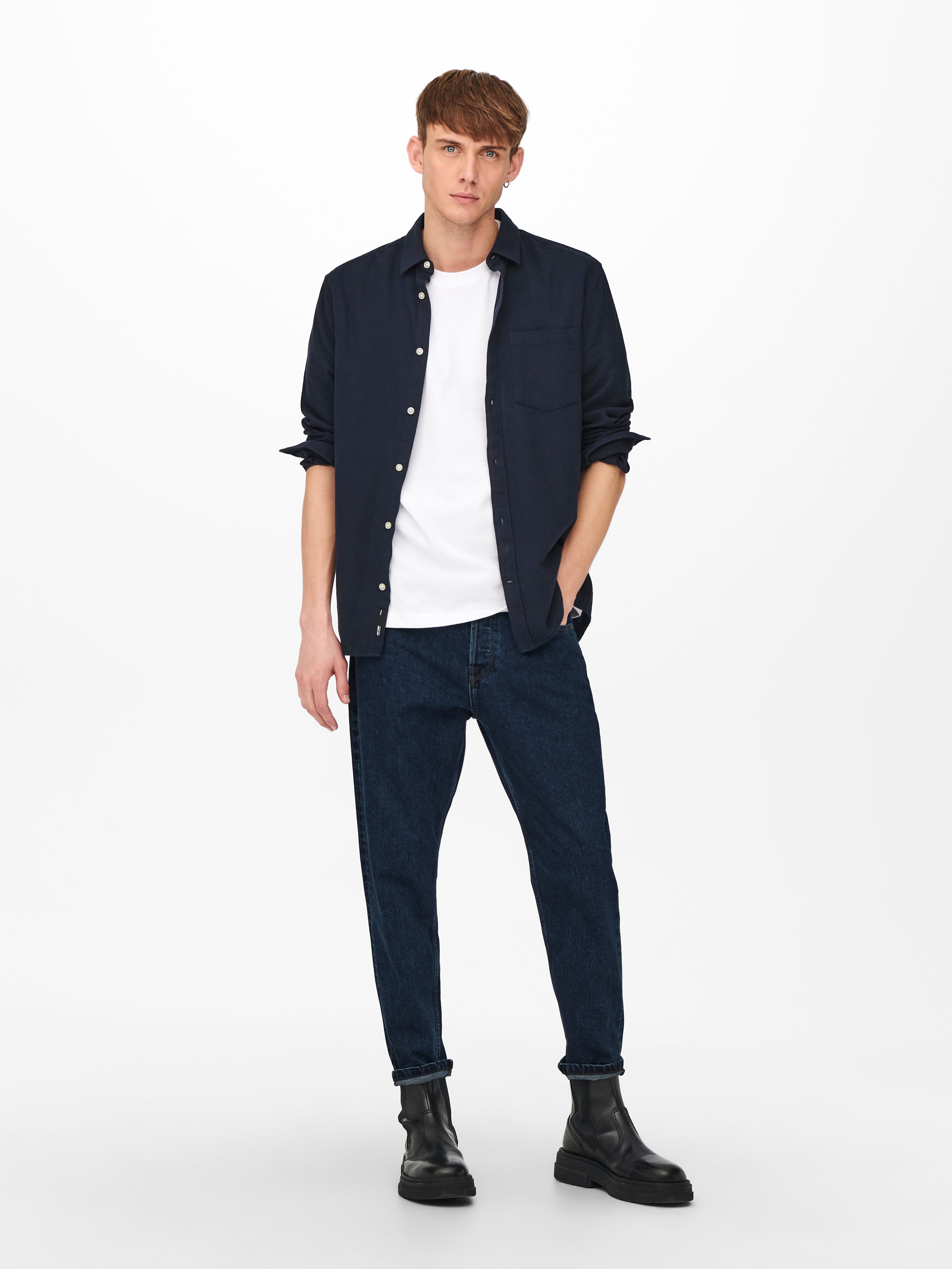 Tapered Fit Jeans with 50% discount 