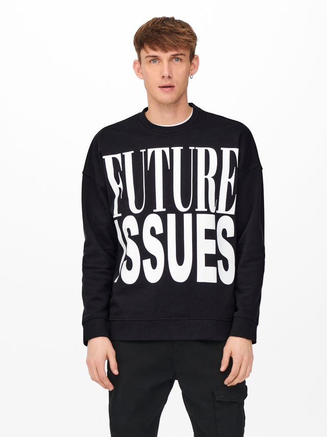 ONLY & SONS O-neck sweatshirt - 22021689