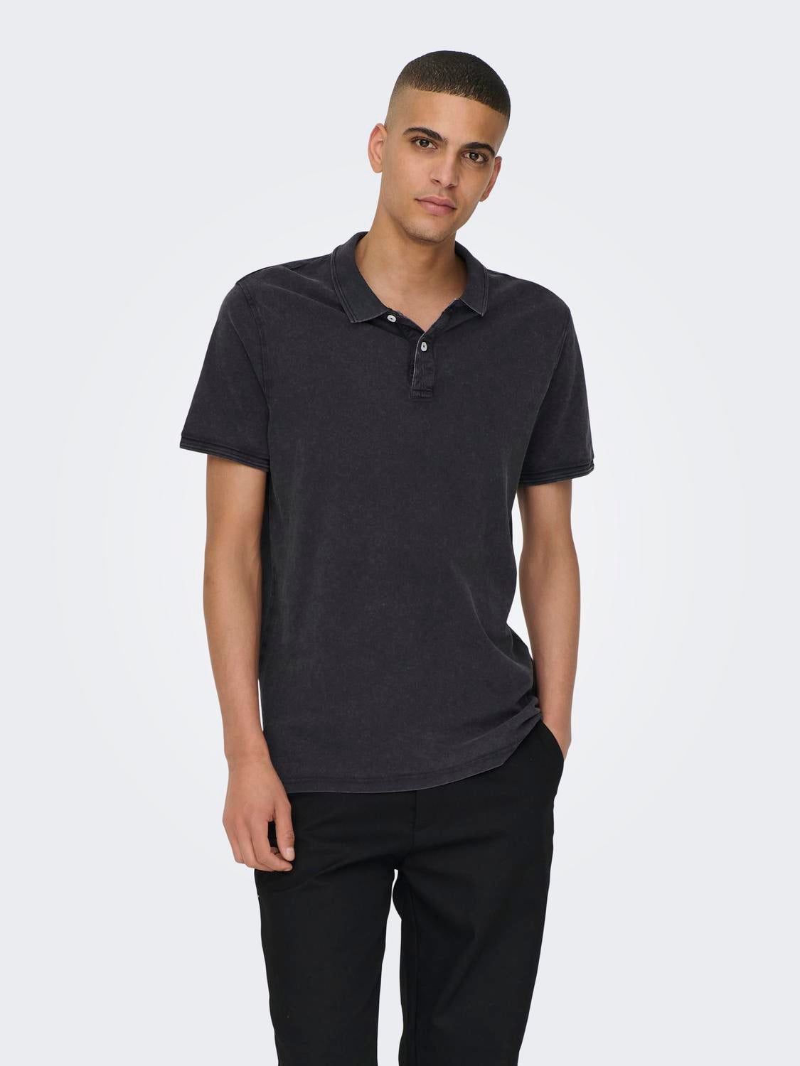 mens polo t shirts slim fit