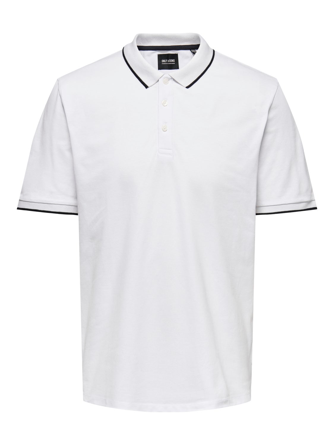 ONLY & SONS Poloshirt Schwarz L HERREN Hemden & T-Shirts Stricken Rabatt 62 % 