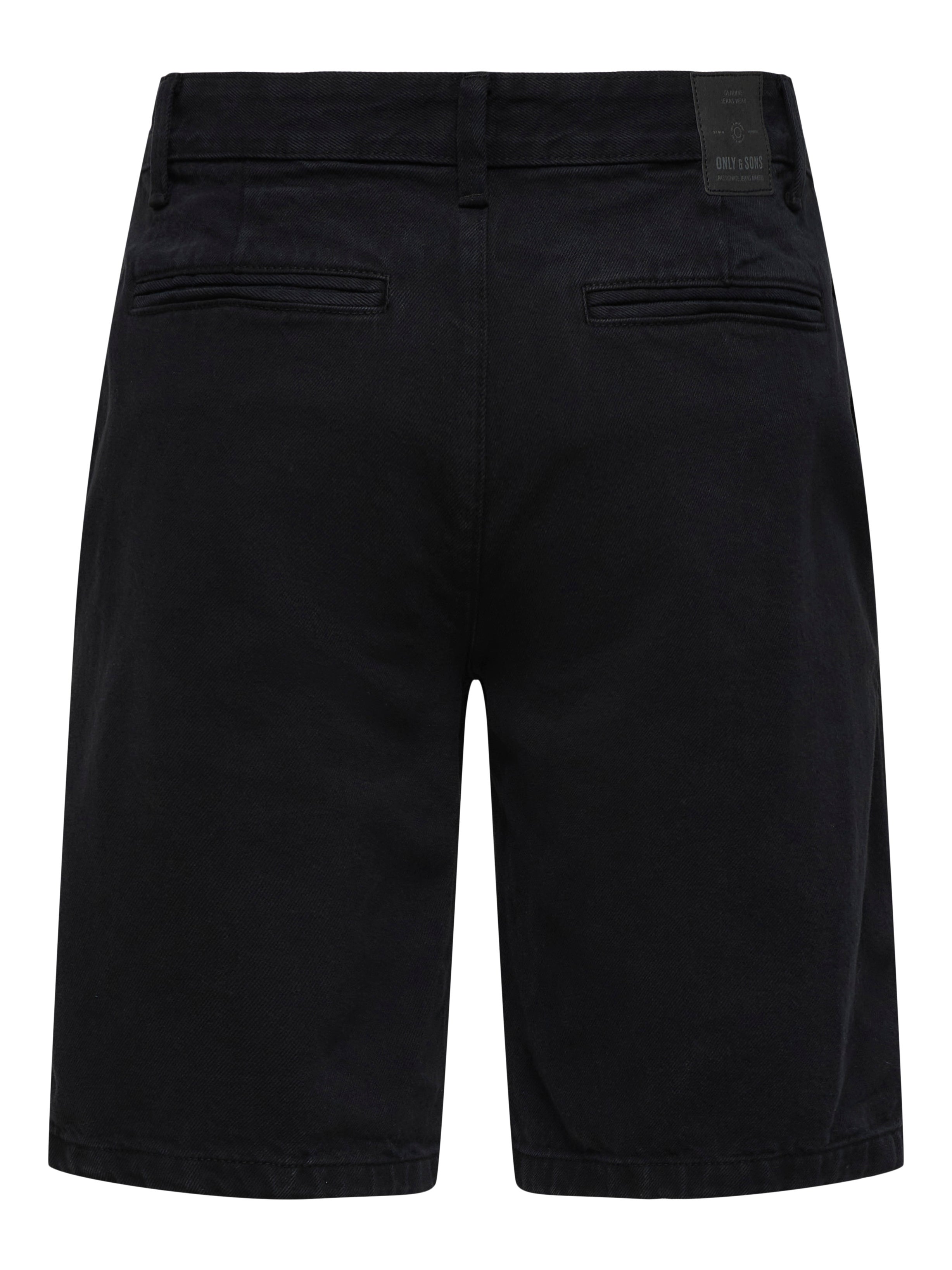 Tapered Fit Shorts | Black | ONLY \u0026 SONS®