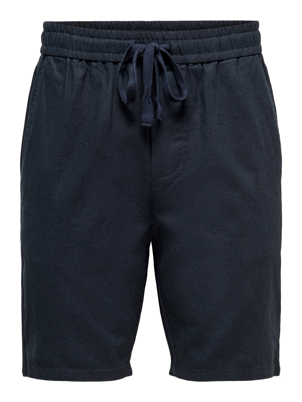 ONLY & SONS Komfort Fit Mittlere Taille Shorts -Dark Navy - 22021824