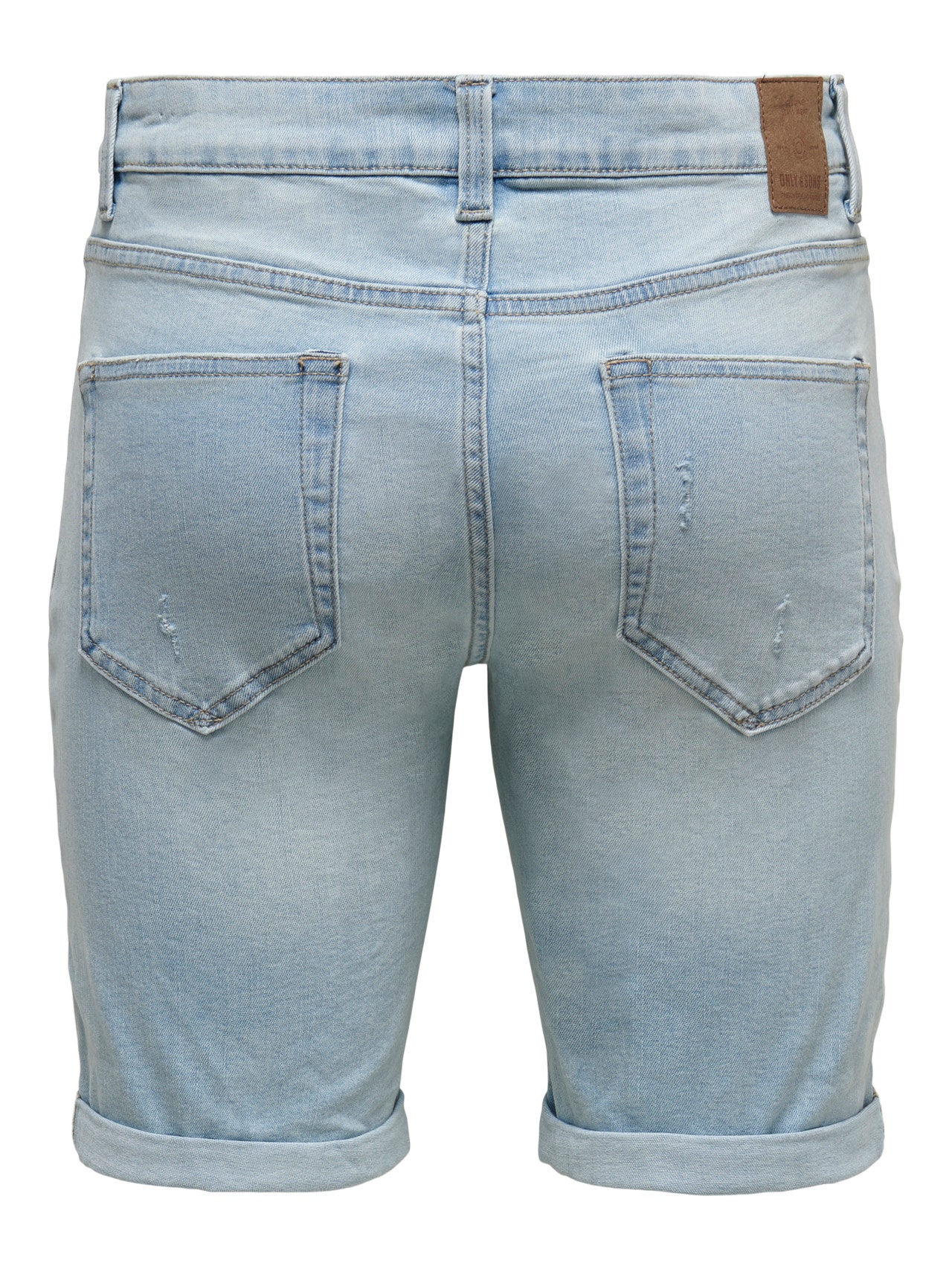 ONLY & SONS Shorts Taille moyenne -Blue Denim - 22021885