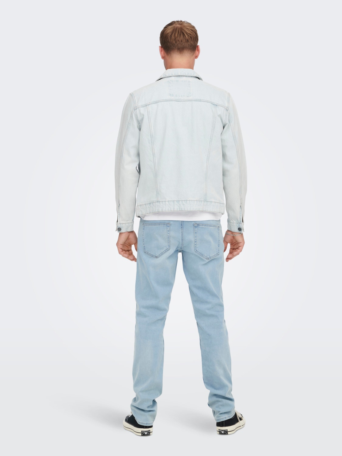 ONLY & SONS Normal geschnitten Mittlere Taille Jeans -Blue Denim - 22021888