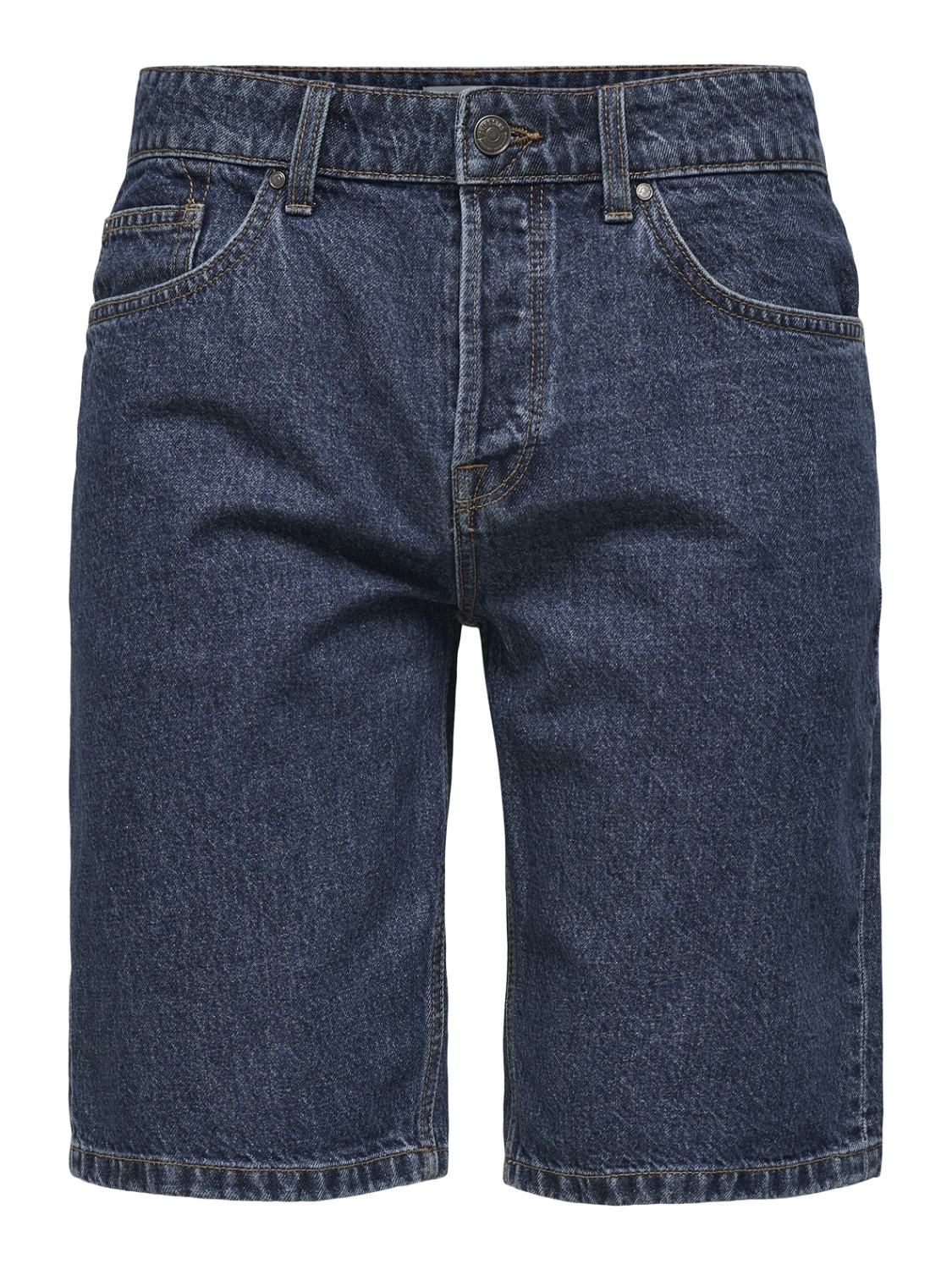 ONLY & SONS Shorts Corte tapered Cintura media -Blue Denim - 22021906