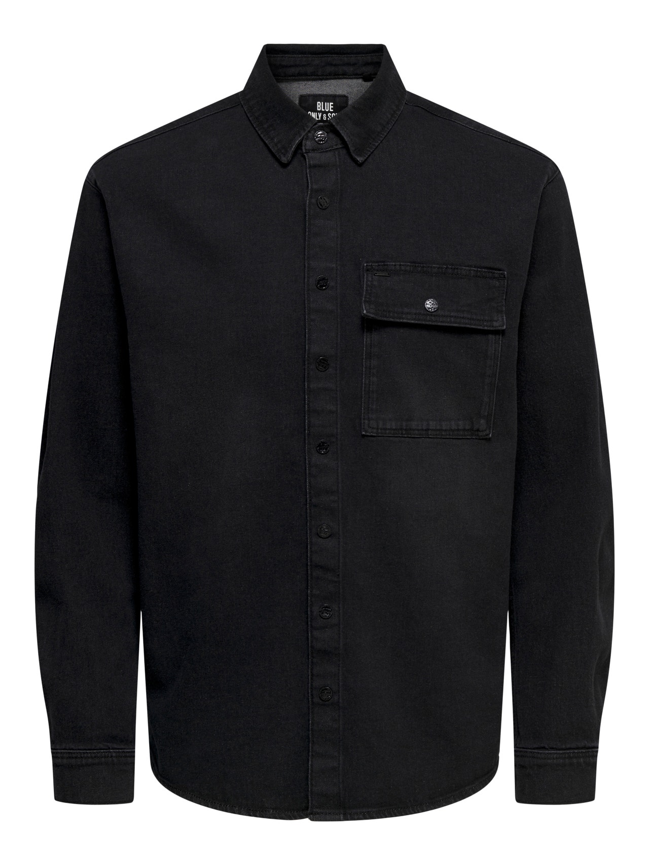 ONLY & SONS Camisas Corte regular -Black Denim - 22022011