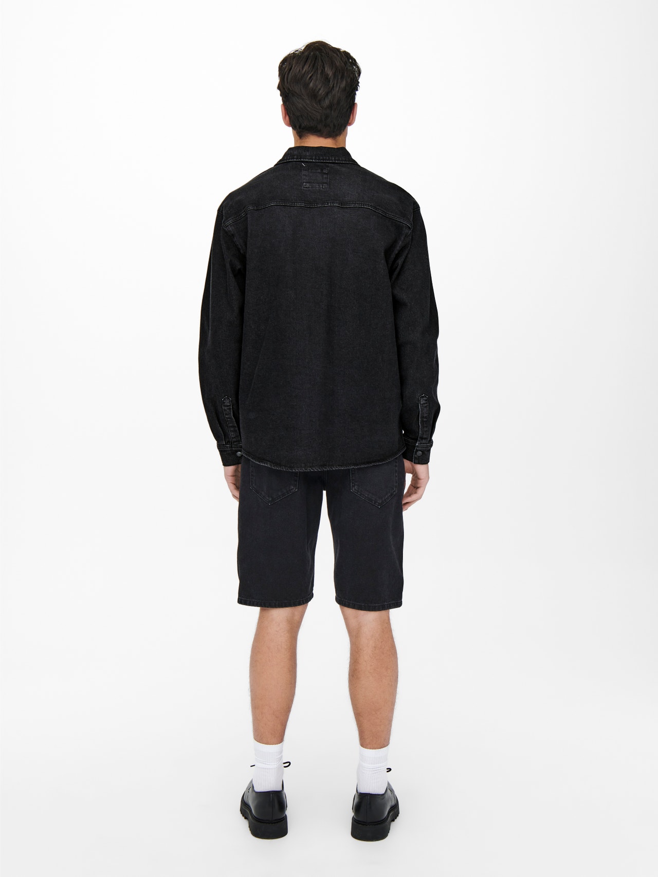 ONLY & SONS Regular fit Overhemd -Black Denim - 22022011