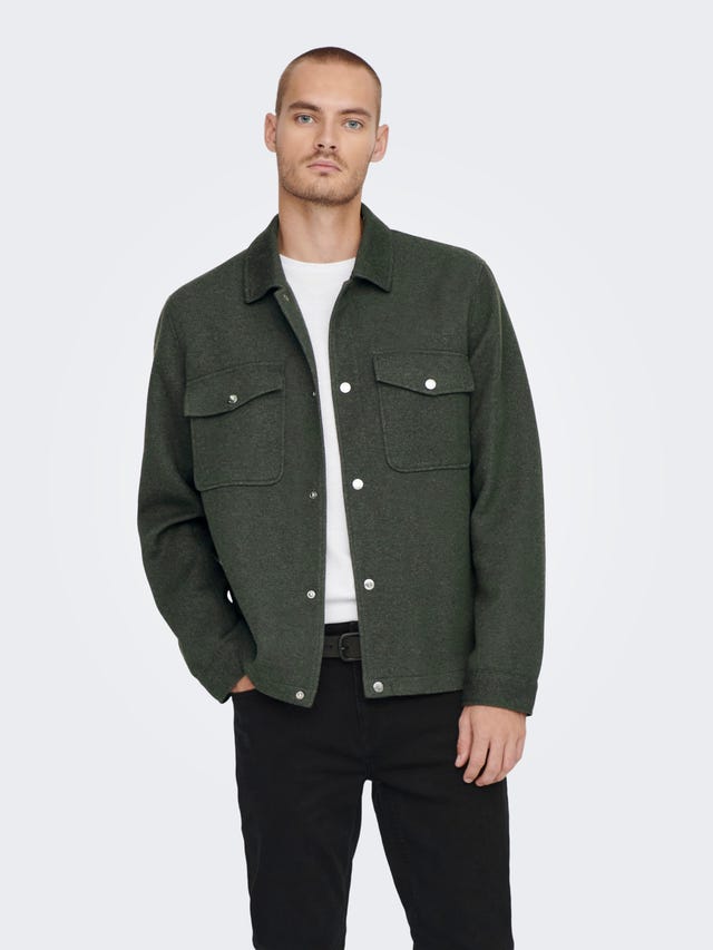 ONLY & SONS Spread collar Jacket - 22022119