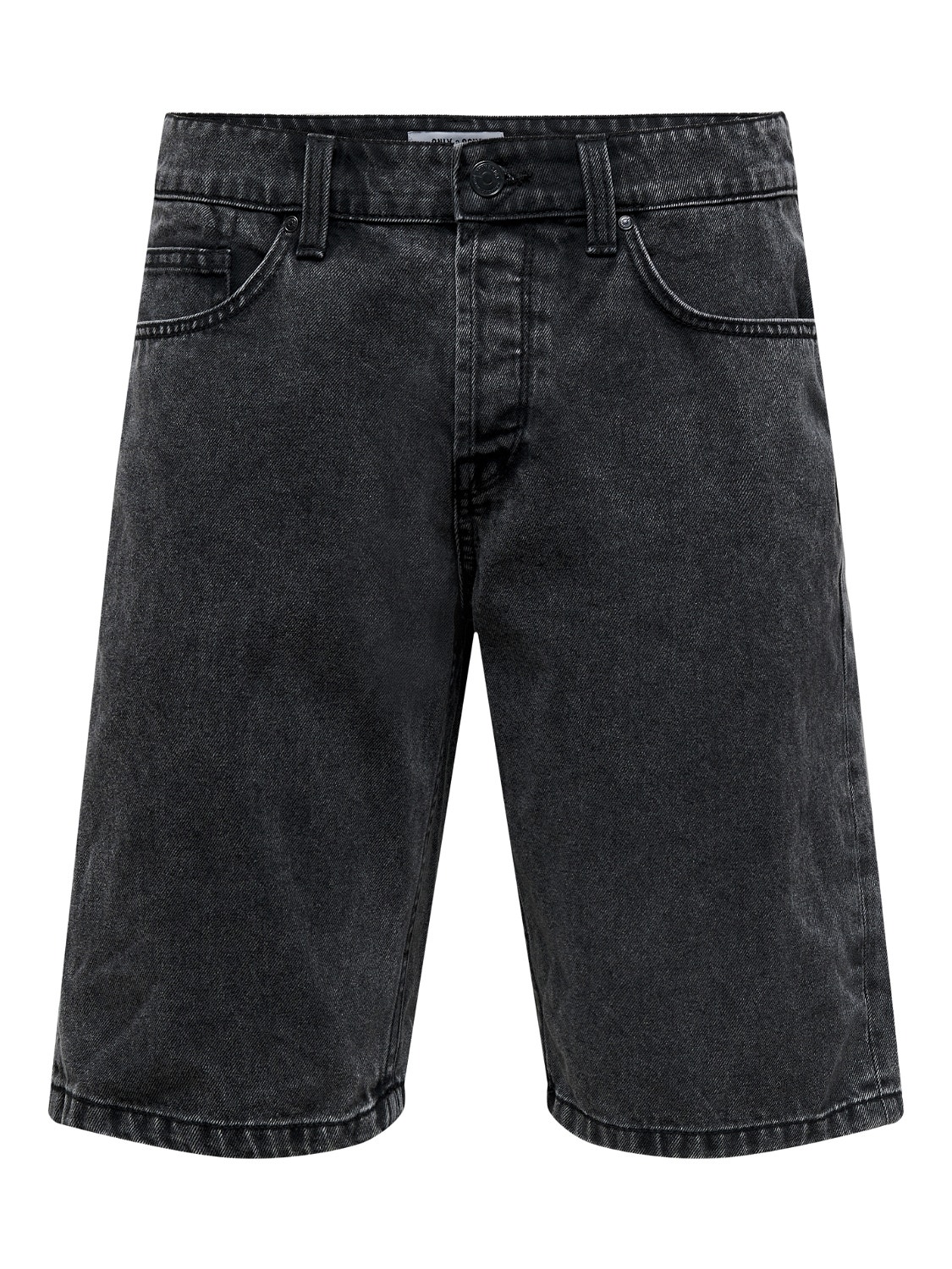 ONLY & SONS Shorts Corte slim -Black Denim - 22022337