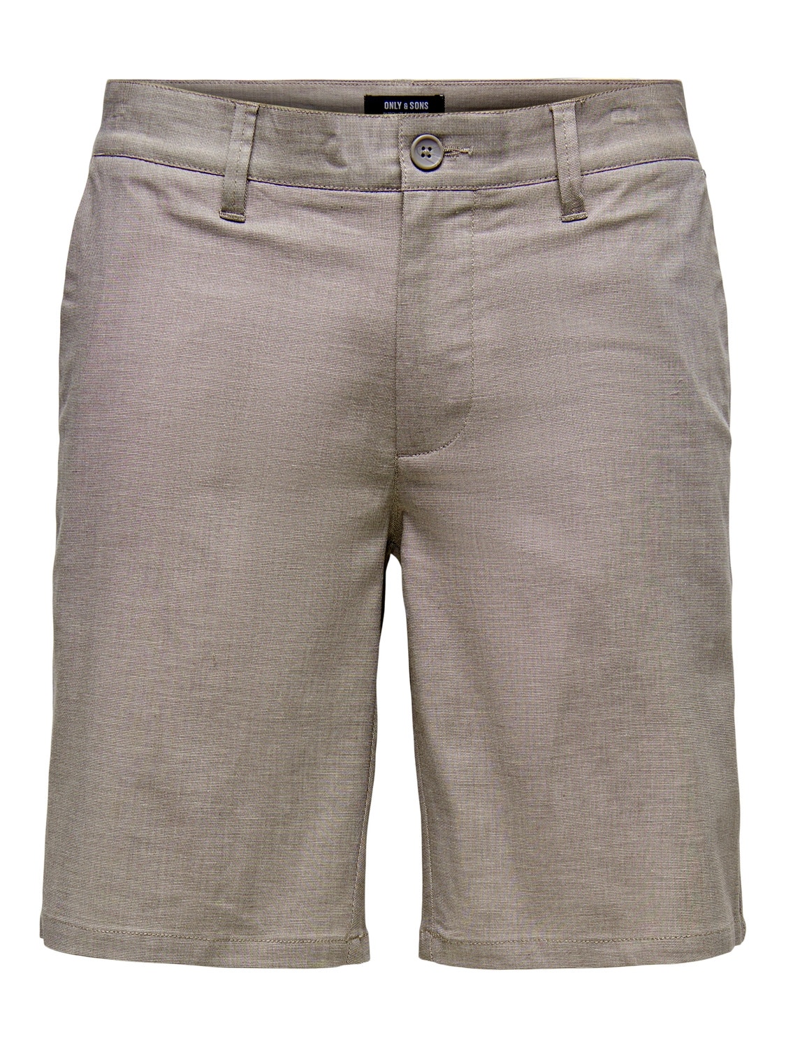 ONLY & SONS Verjüngt Mittlere Taille Shorts -Chinchilla - 22022339