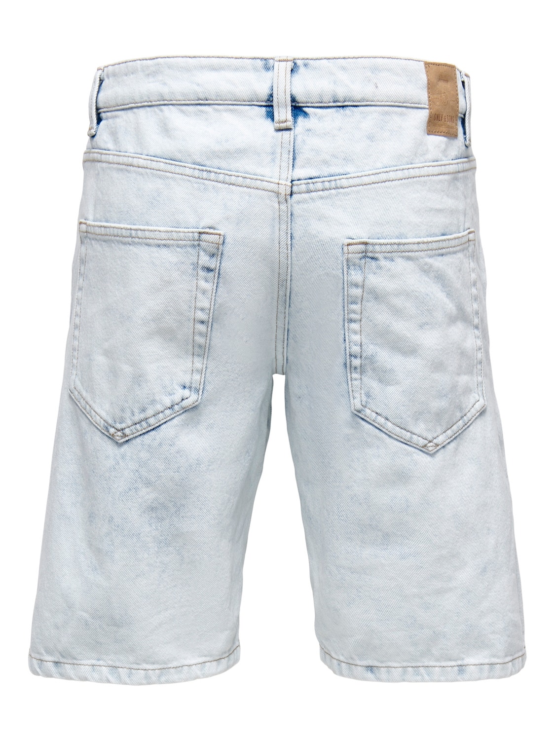 ONLY & SONS Shorts Corte loose Cintura media -Blue Denim - 22022343