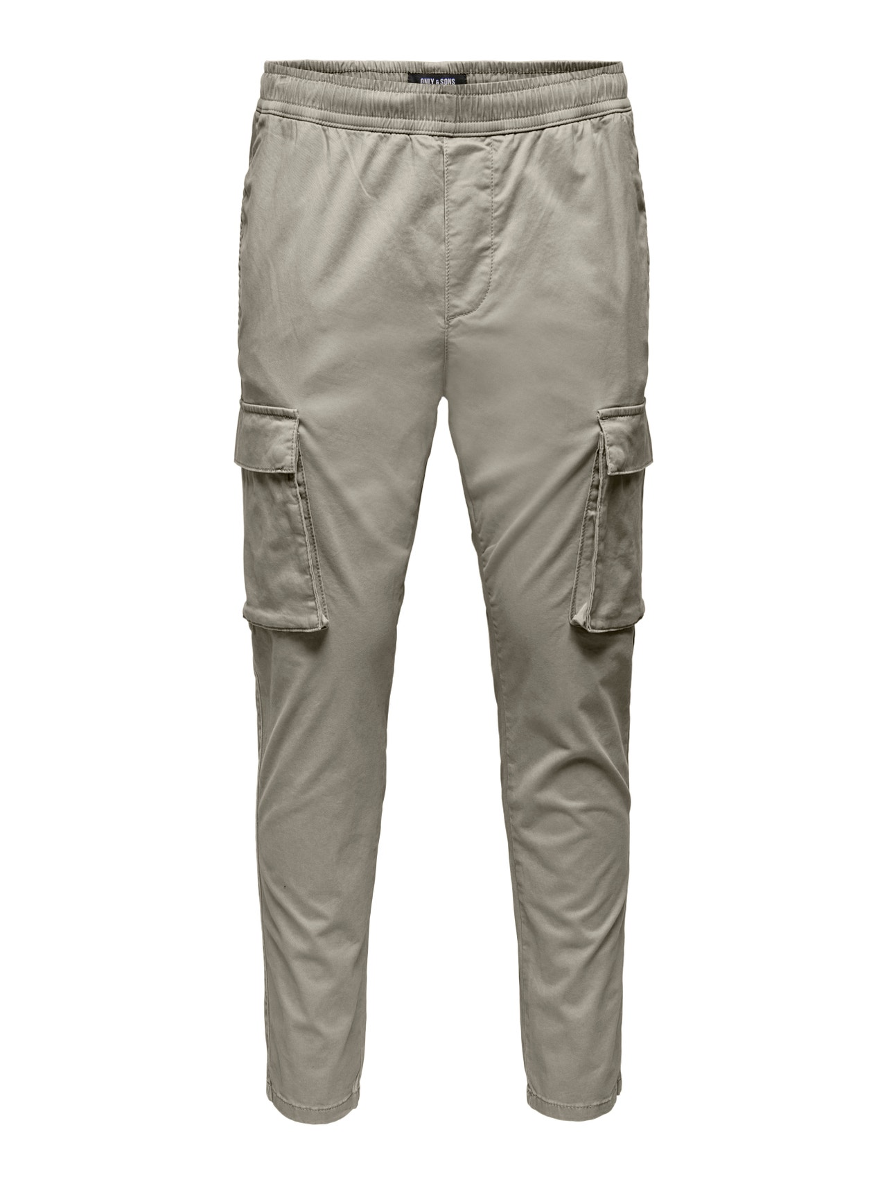 ONLY & SONS Tapered Fit Trousers -Vintage Khaki - 22022366