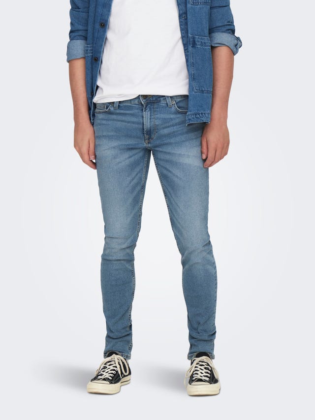 ONLY & SONS Jeans Slim Fit Taille moyenne - 22022371