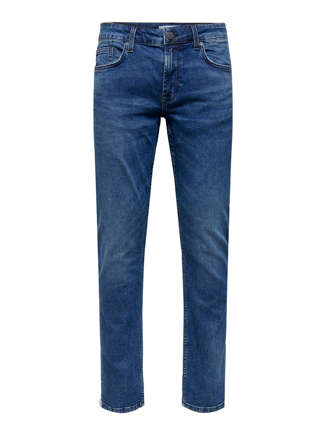 ONLY & SONS Normal geschnitten Mittlere Taille Jeans -Blue Denim - 22022375