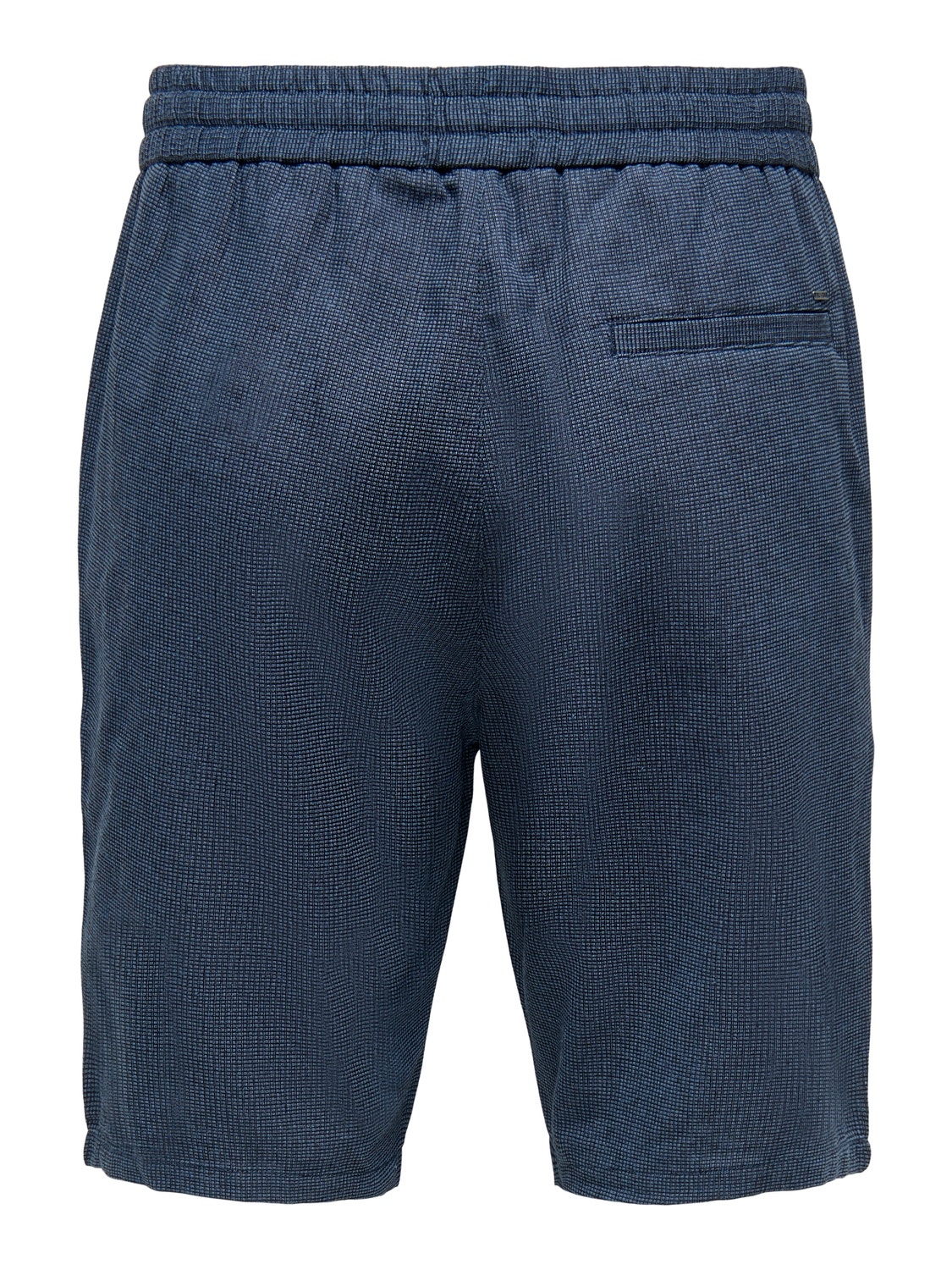 ONLY & SONS Verjüngt Mittlere Taille Shorts -Dark Navy - 22022524