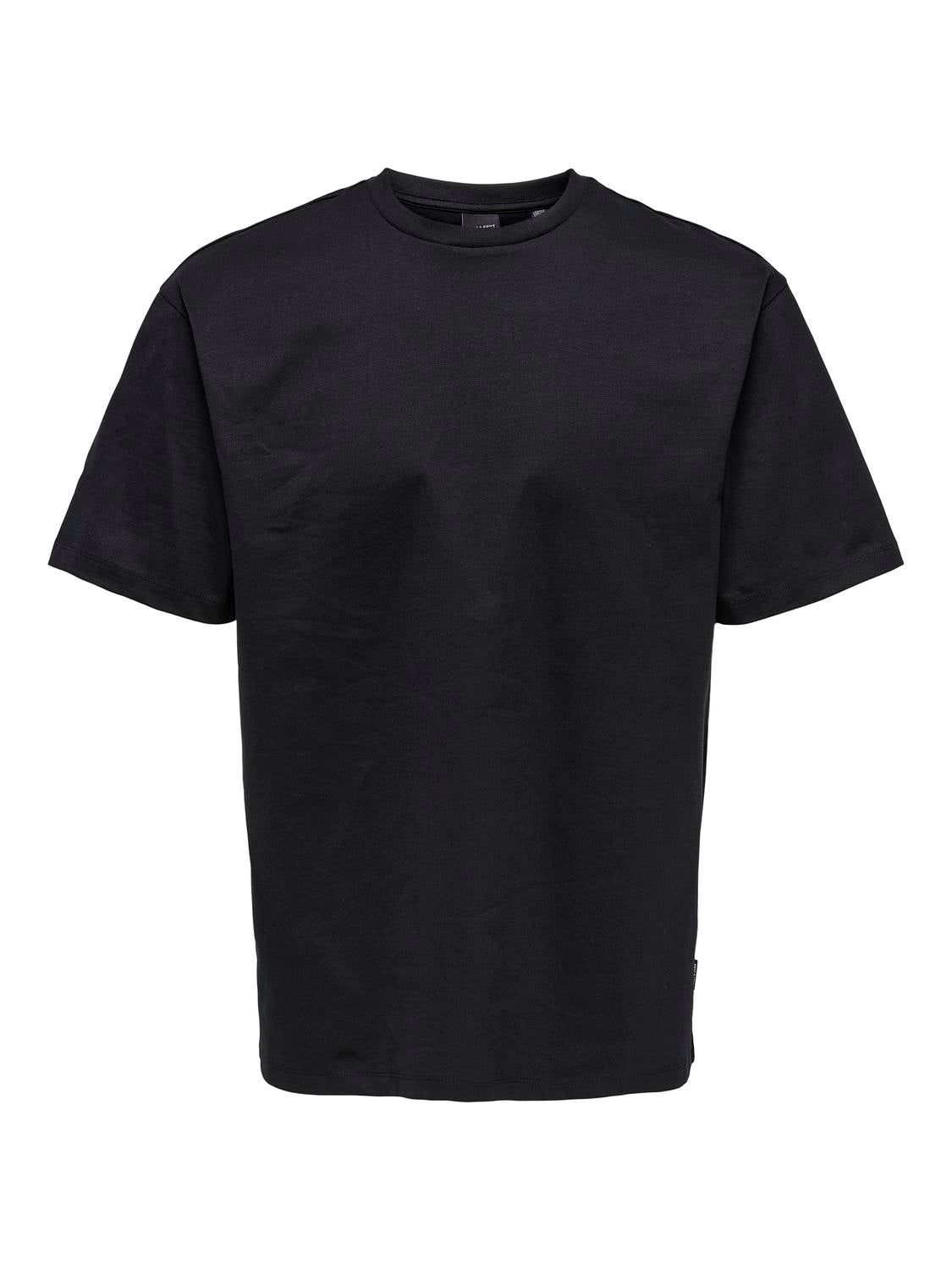 Only black cheap t shirt