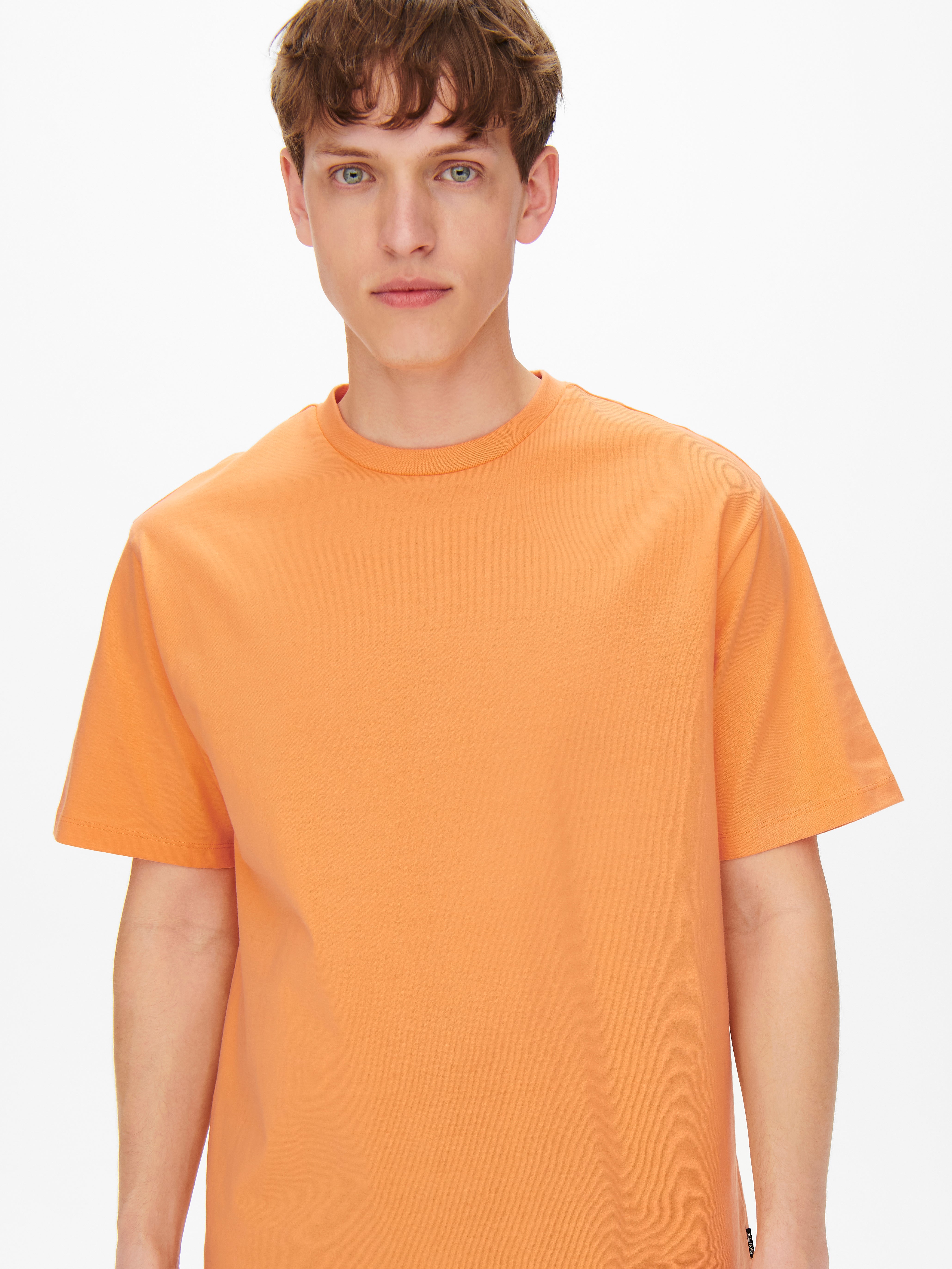 Loose fitted T-shirt | Medium Orange 