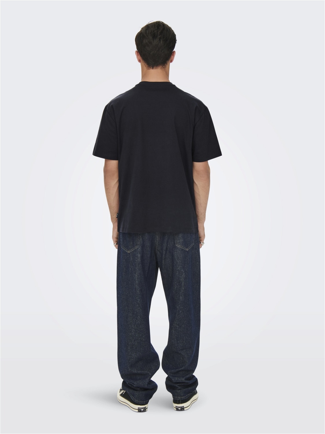 ONLY & SONS Camisetas Corte relaxed Cuello redondo -Dark Navy - 22022532