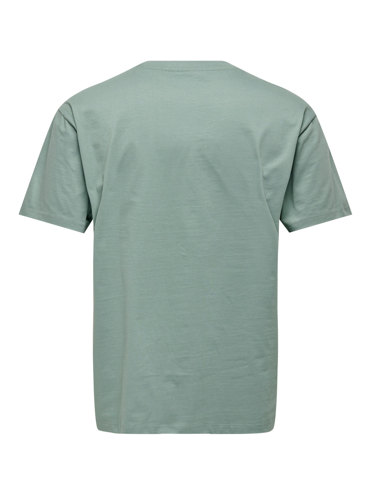 ONLY & SONS Relaxed Fit O-hals T-skjorte -Chinois Green - 22022532