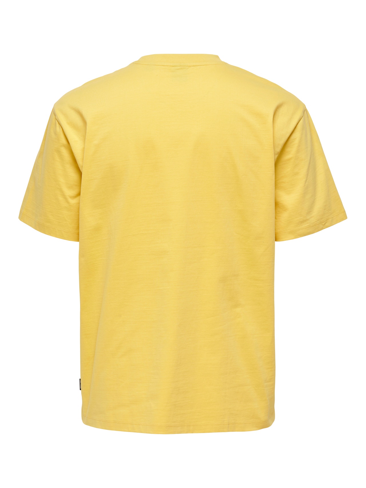 ONLY & SONS T-shirts Relaxed Fit Col rond -Ochre - 22022532